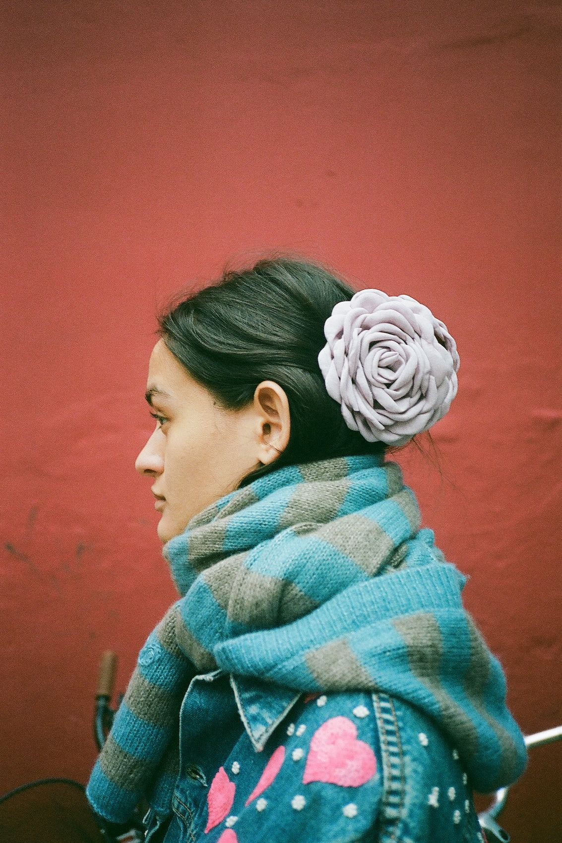 Rosie Hair Clip - Pale Pink