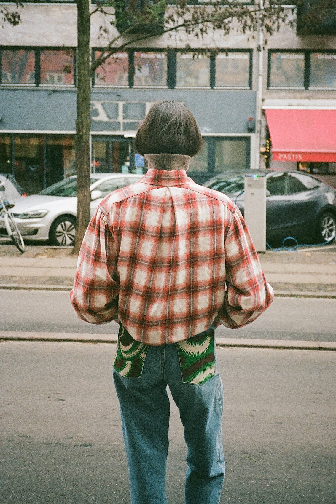 Hannah Shirt - Red/White Checkered