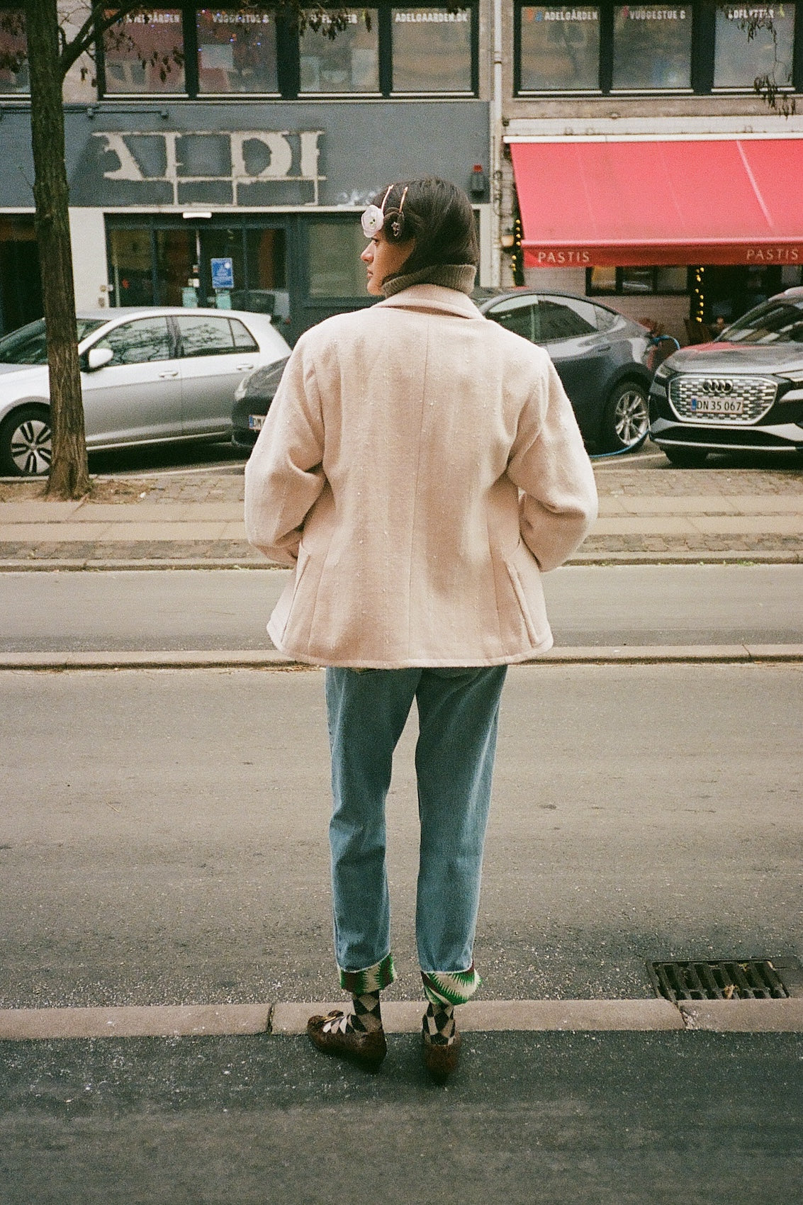 Annika Jacket - Pale Pink Tweed