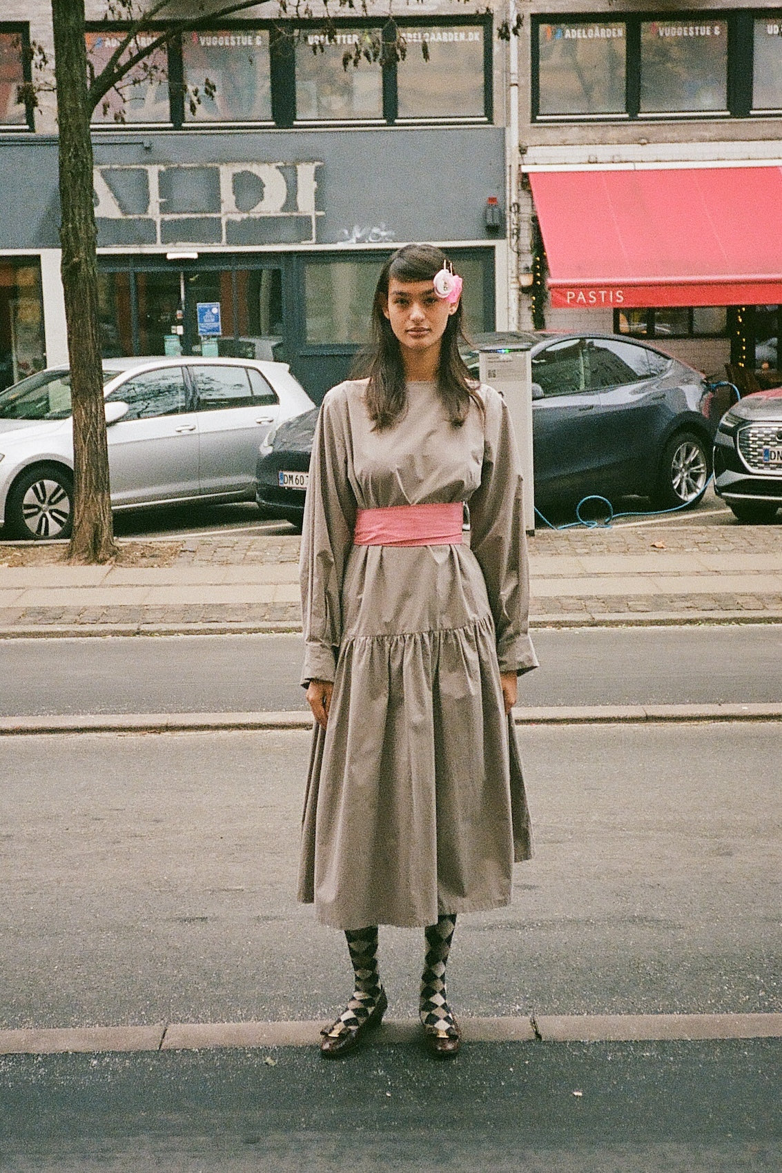 Holly Dress - Khaki