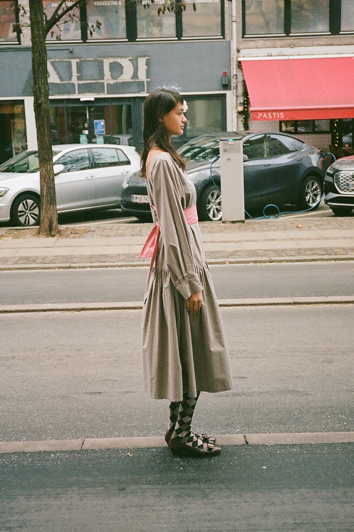 Holly Dress - Khaki