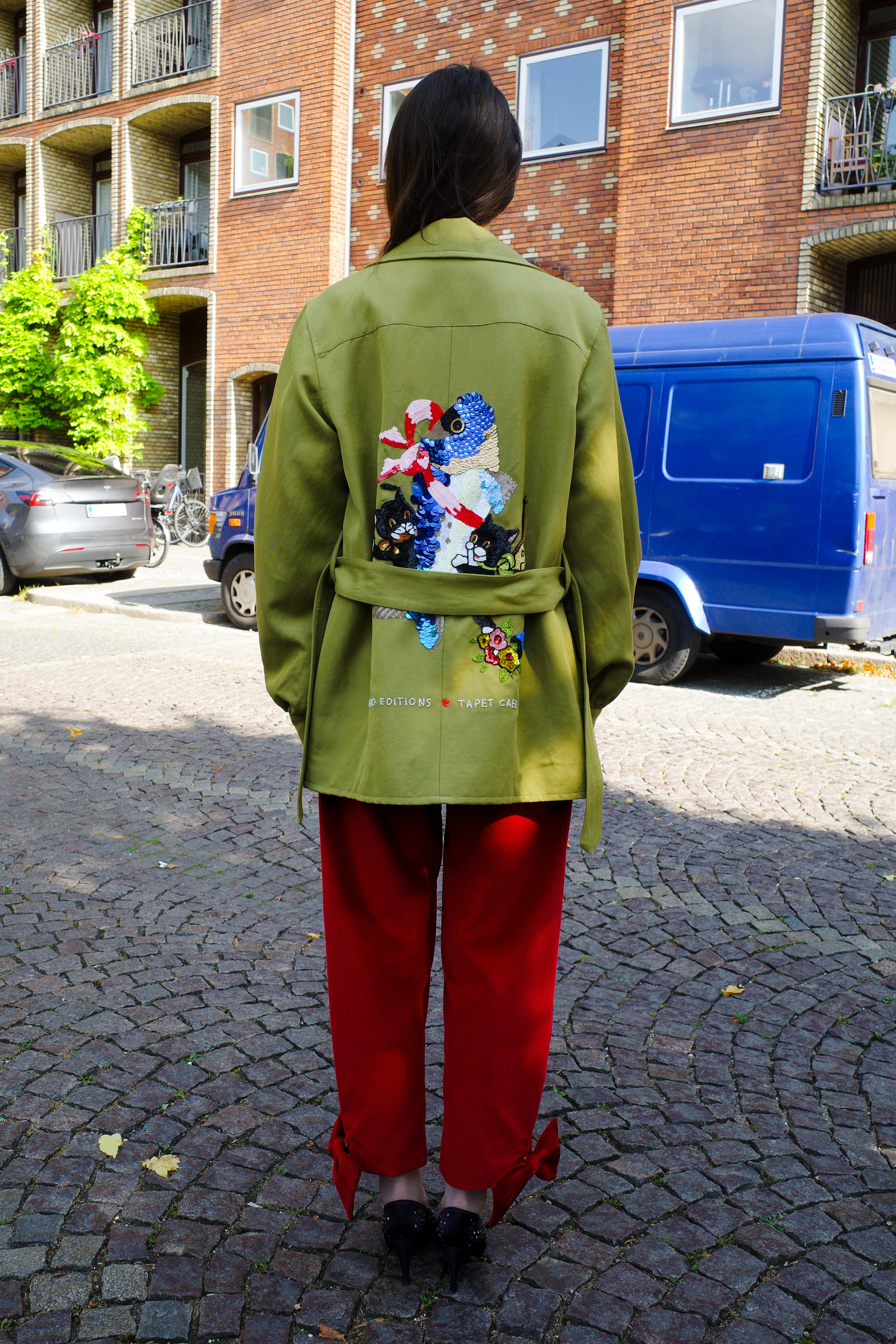 Coco Jacket Fish embroidery