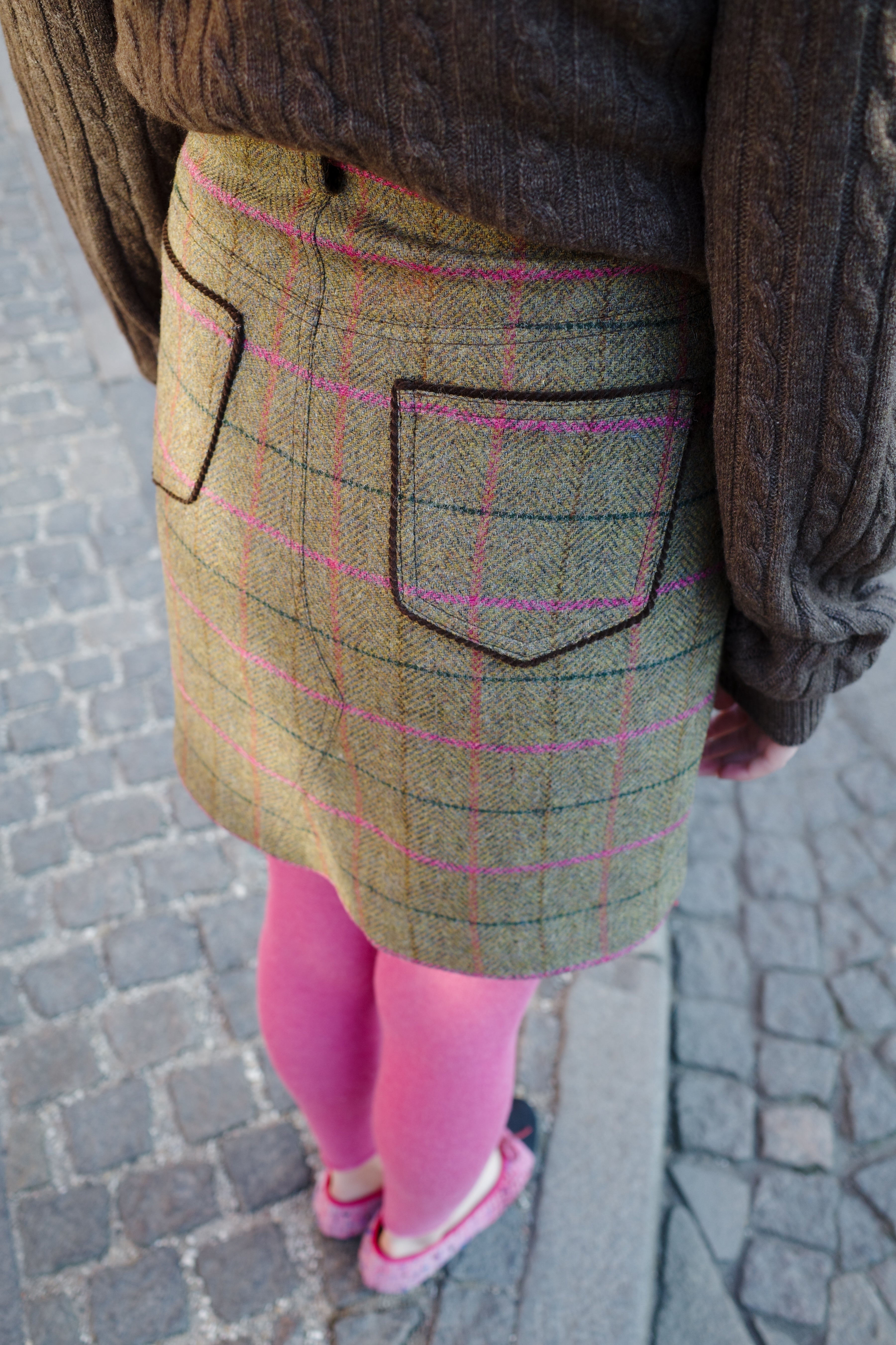 Nunu skirt - pink stripe