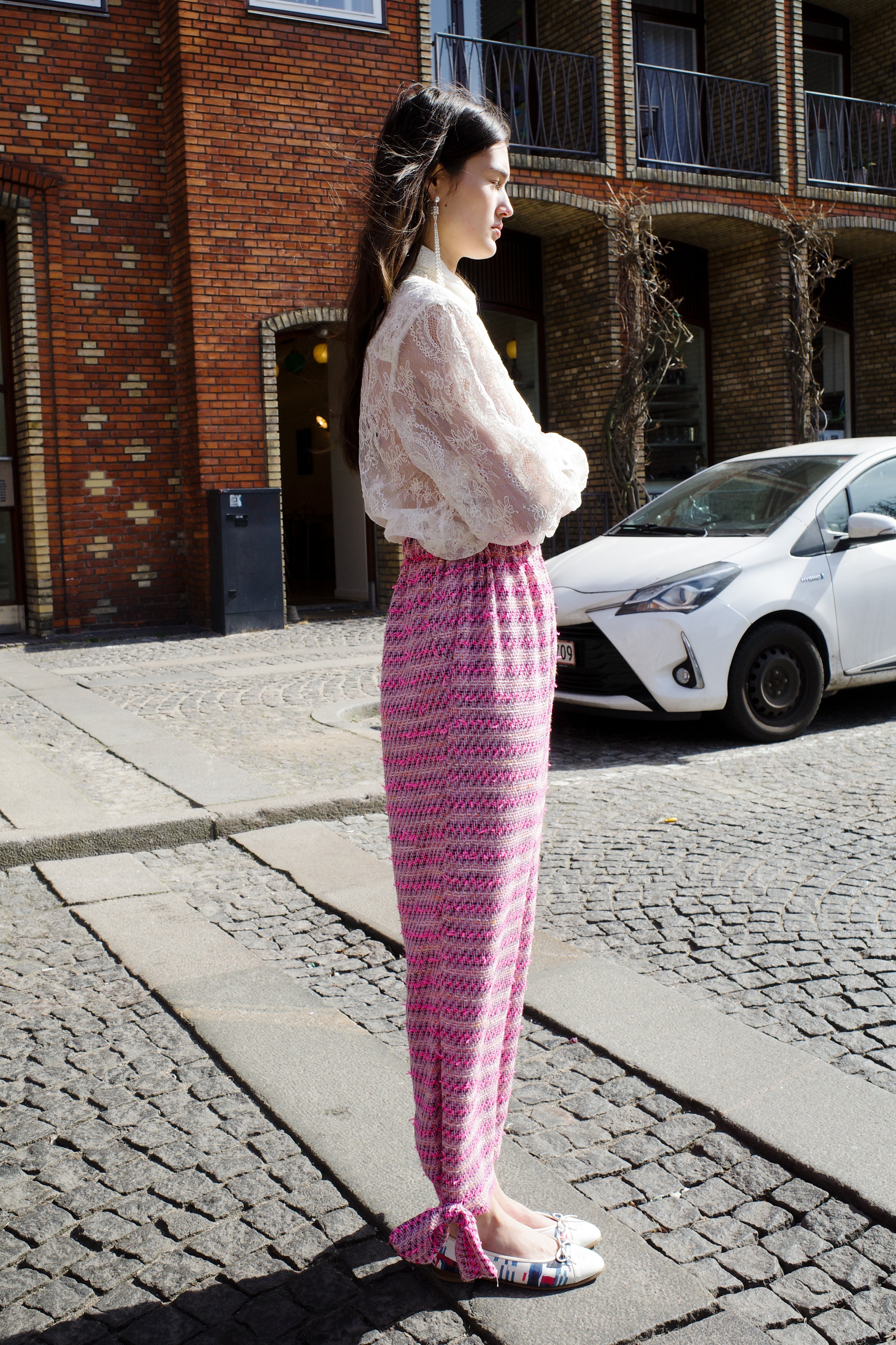 Coco Pants from Deadstock Fabric