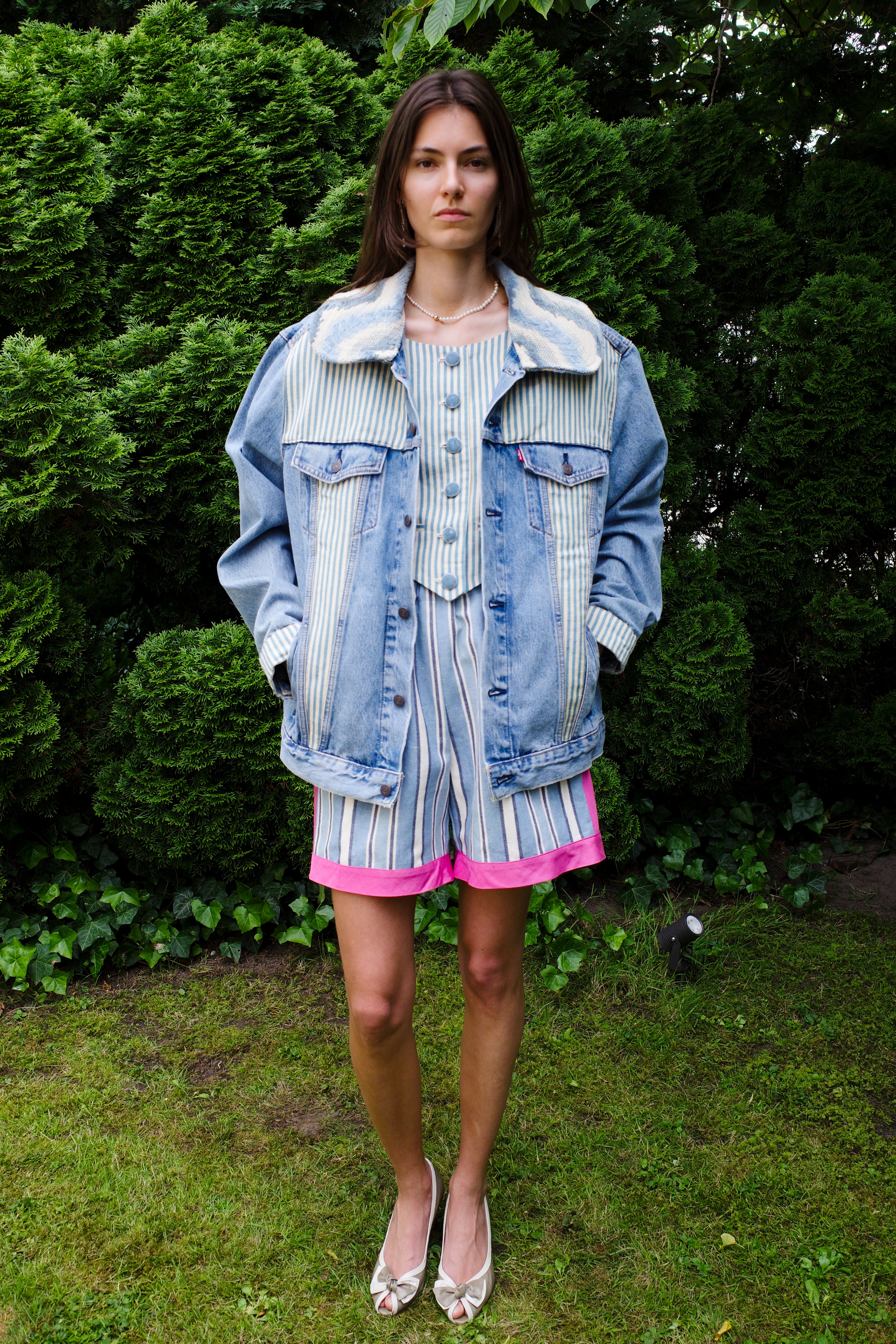 Upcycled denim x Tapet Cafe