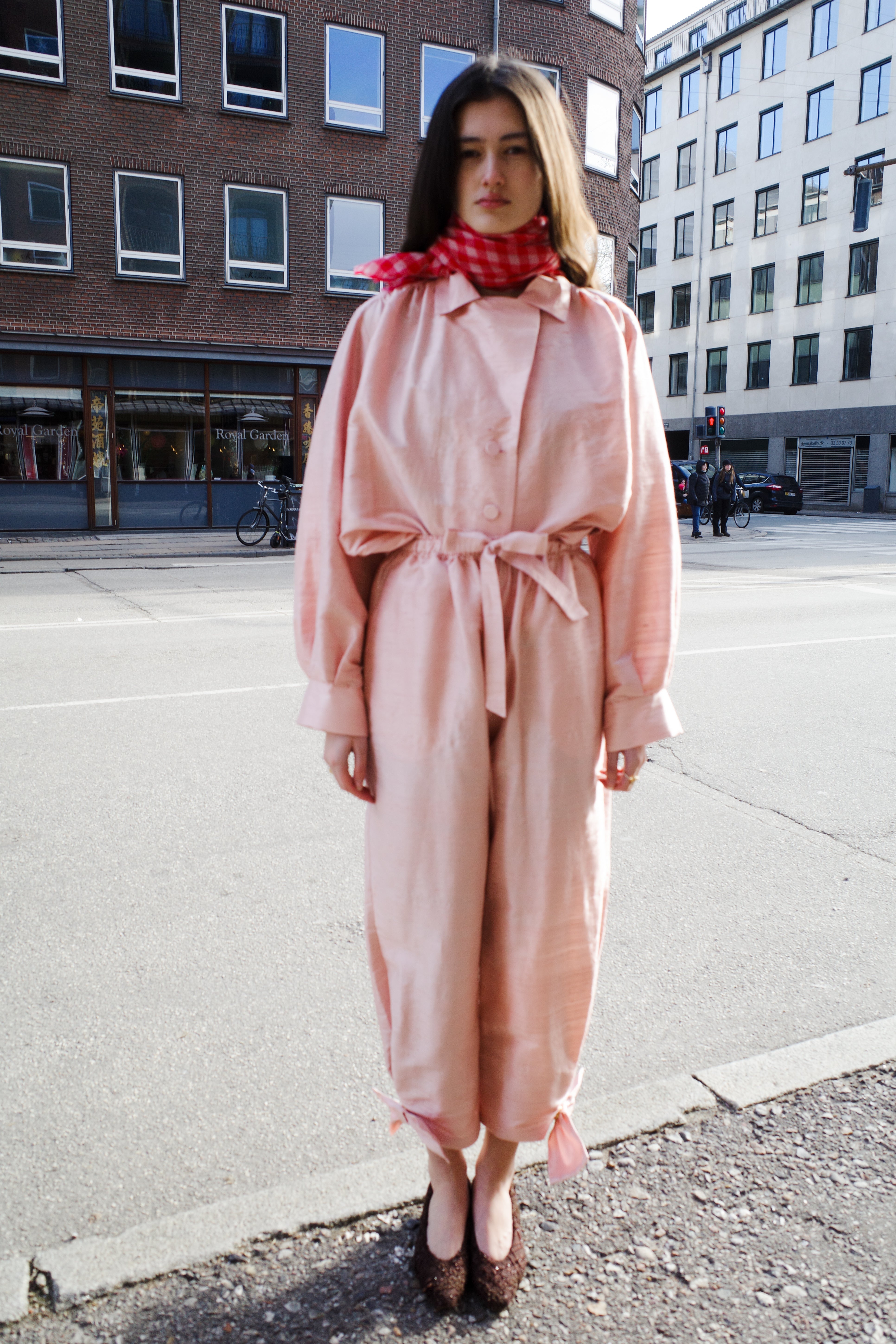 Bonsai Shirt - Rose silk