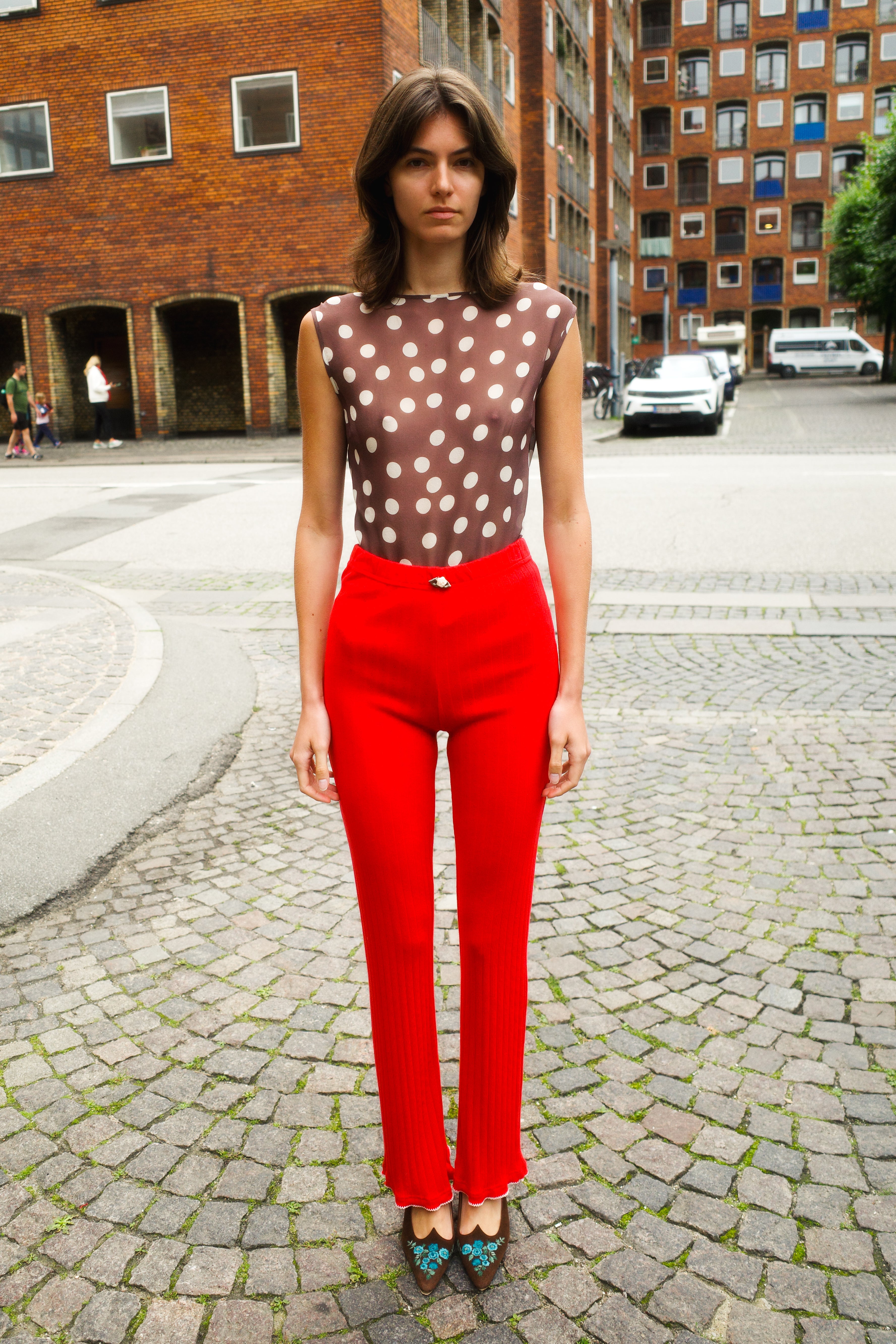 Caro PJ Pants - Red