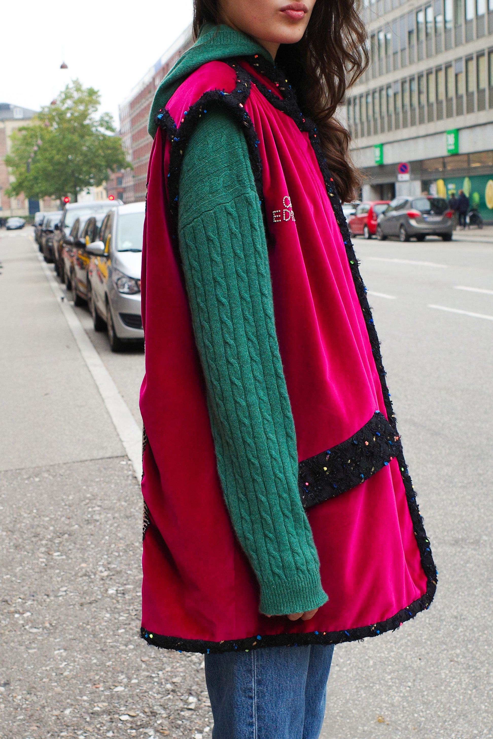 Gaia Vest - Tiger Embroidery