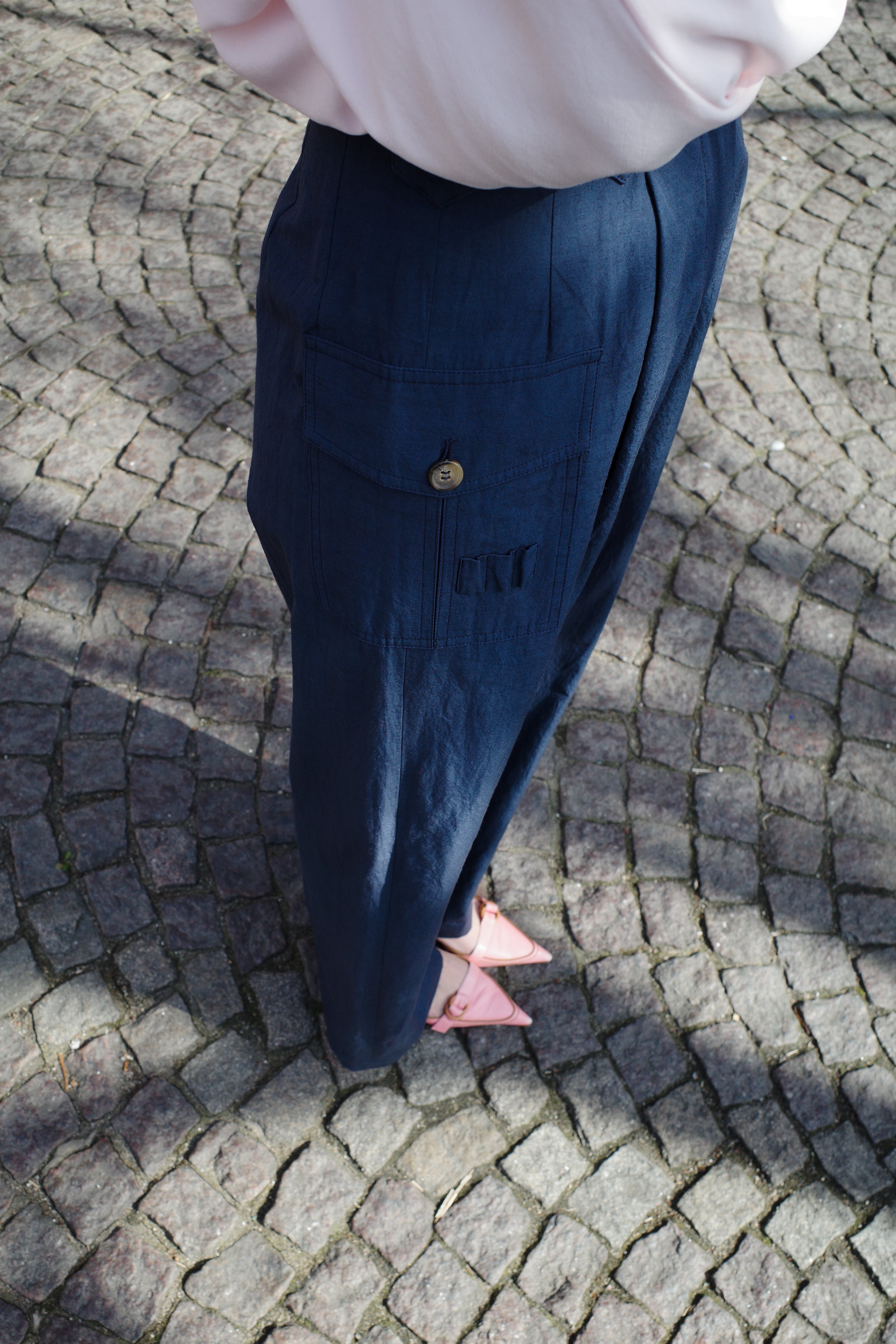 Beatrice Pants - Navy