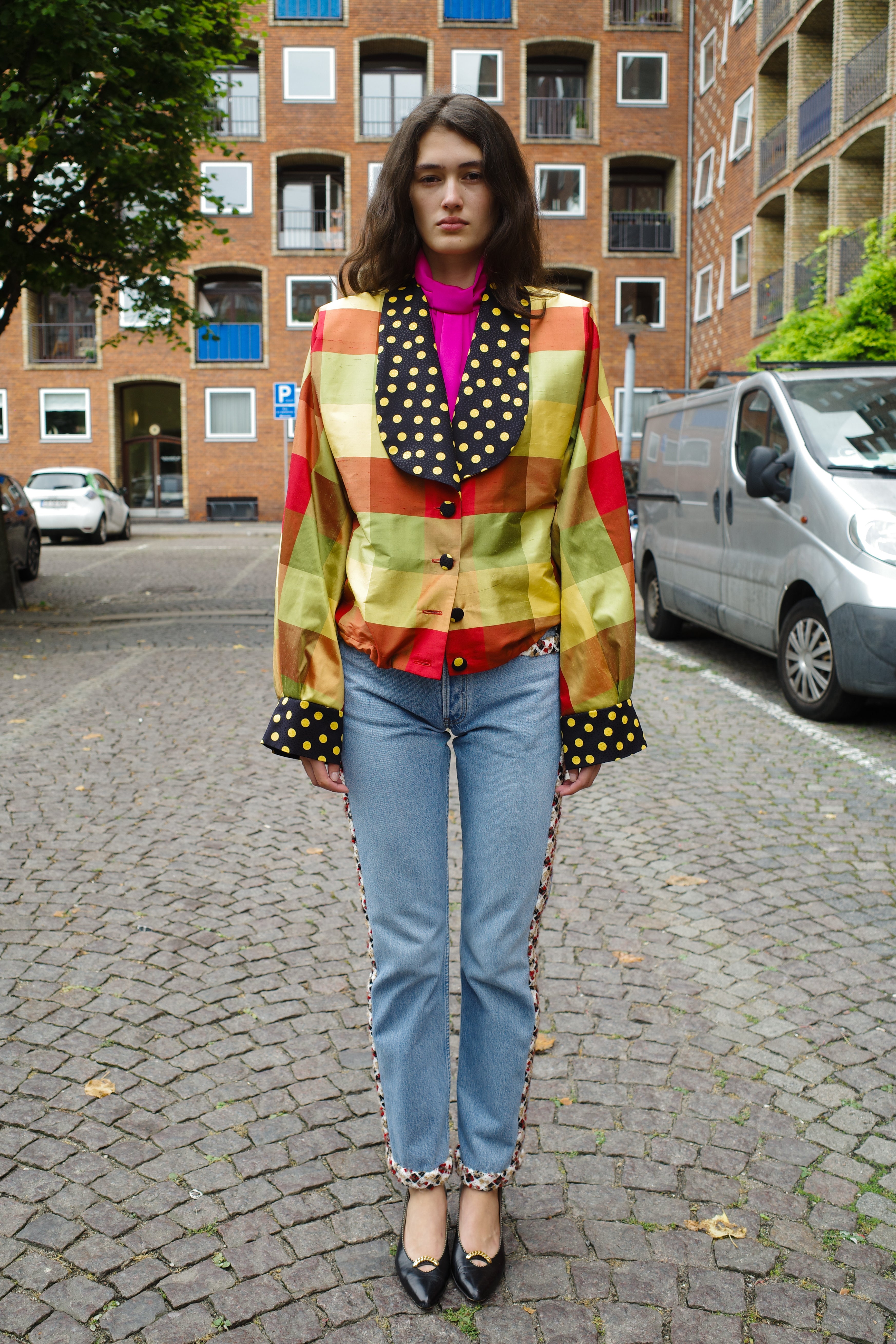 Sabine Silk bomber