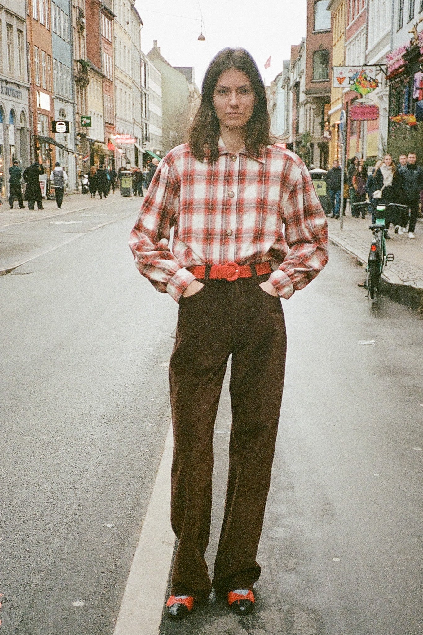 Annika Pants - Brown Velvet