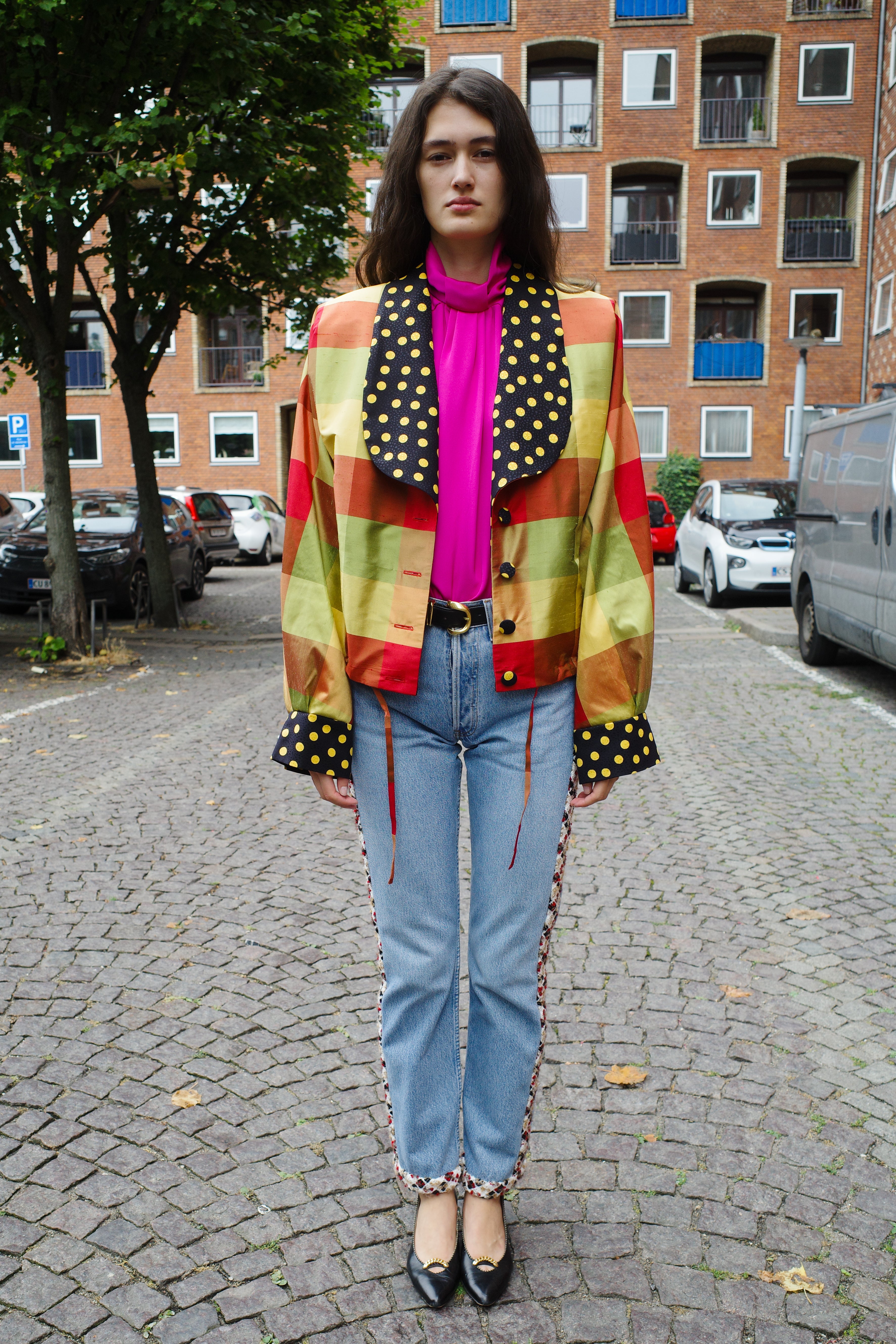 Sabine Silk bomber