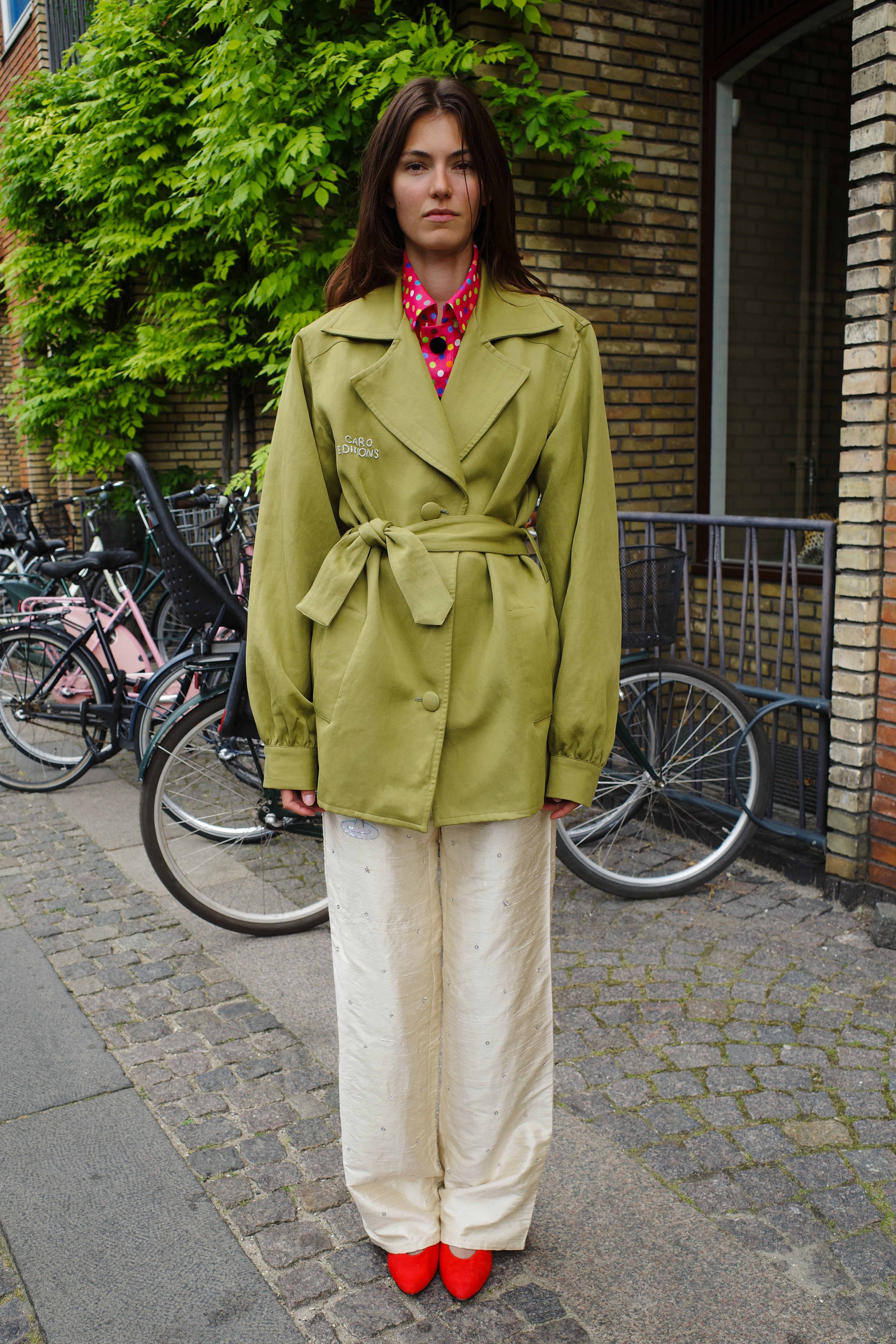 Coco Jacket Fish embroidery