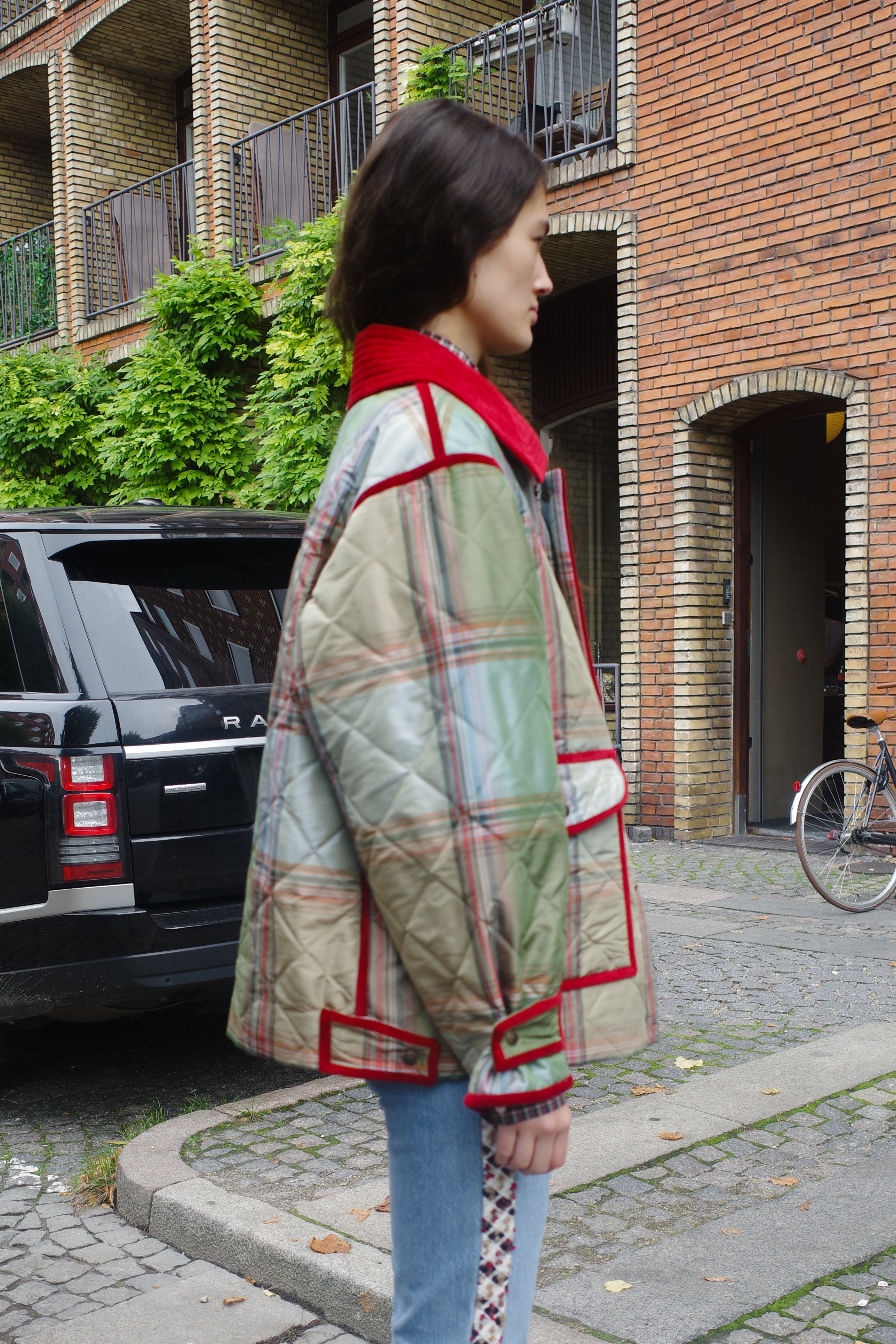 Harriet quilted silk jacket