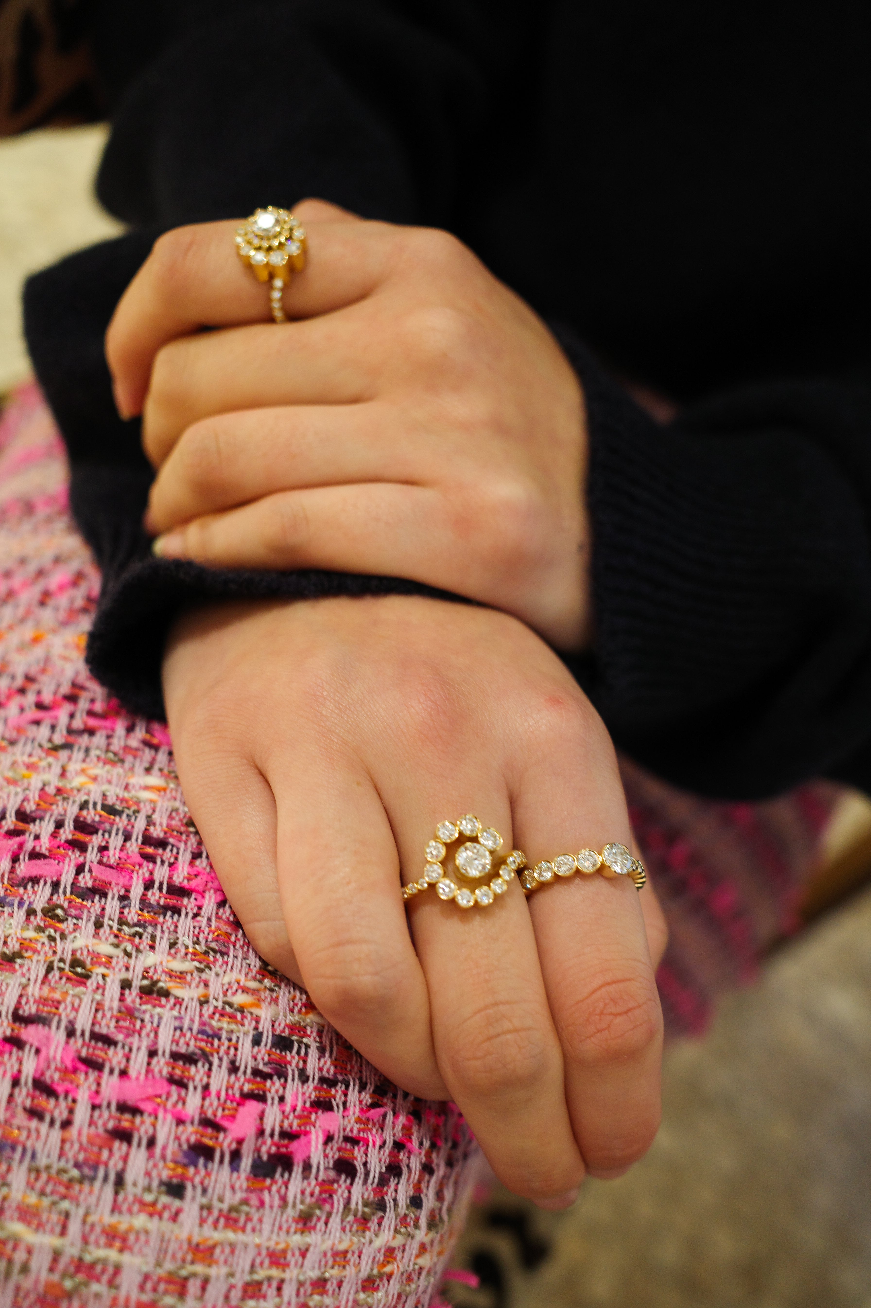 Escargot de Diamant Ring