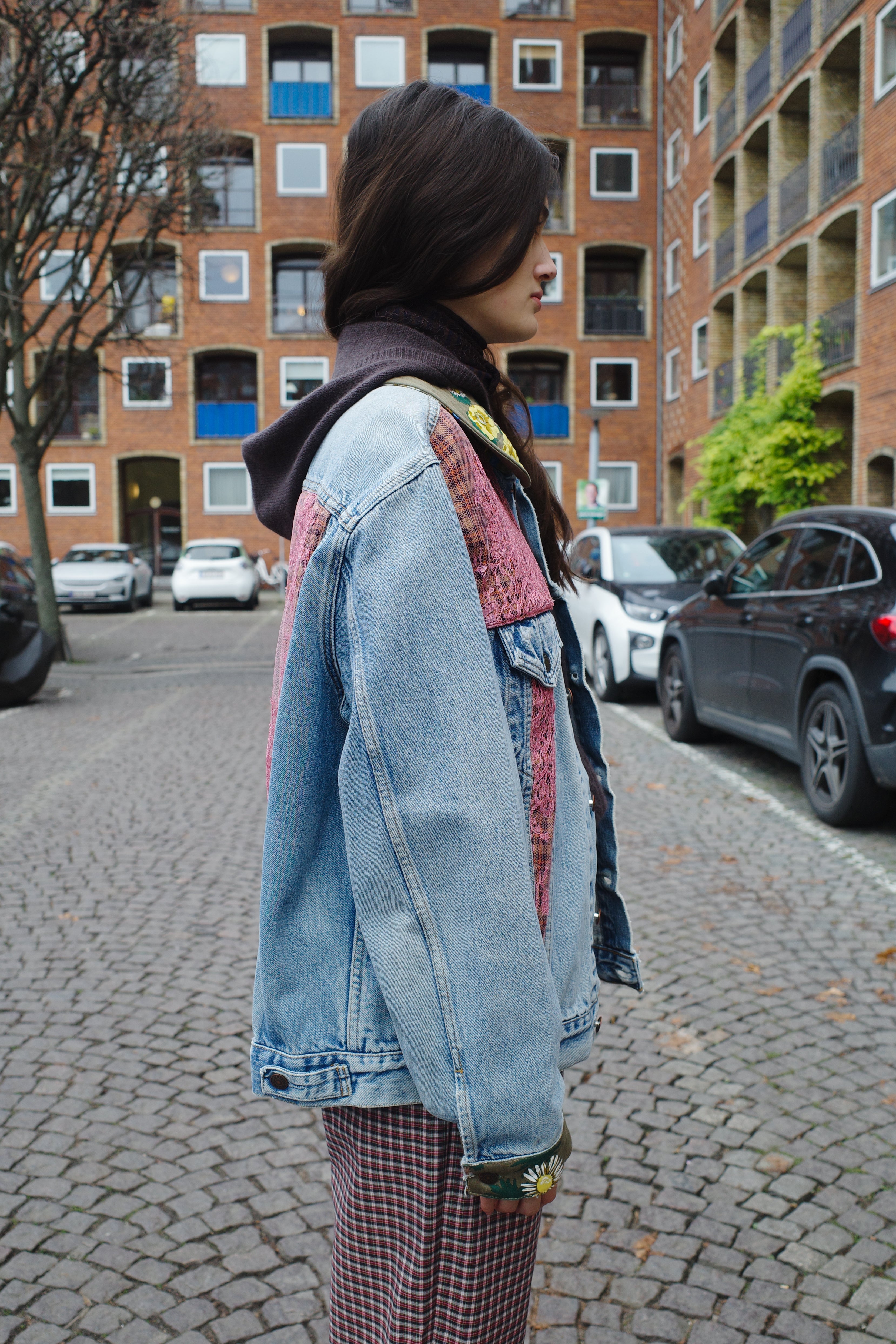 Upcycled Denim Jacket - One of a kind