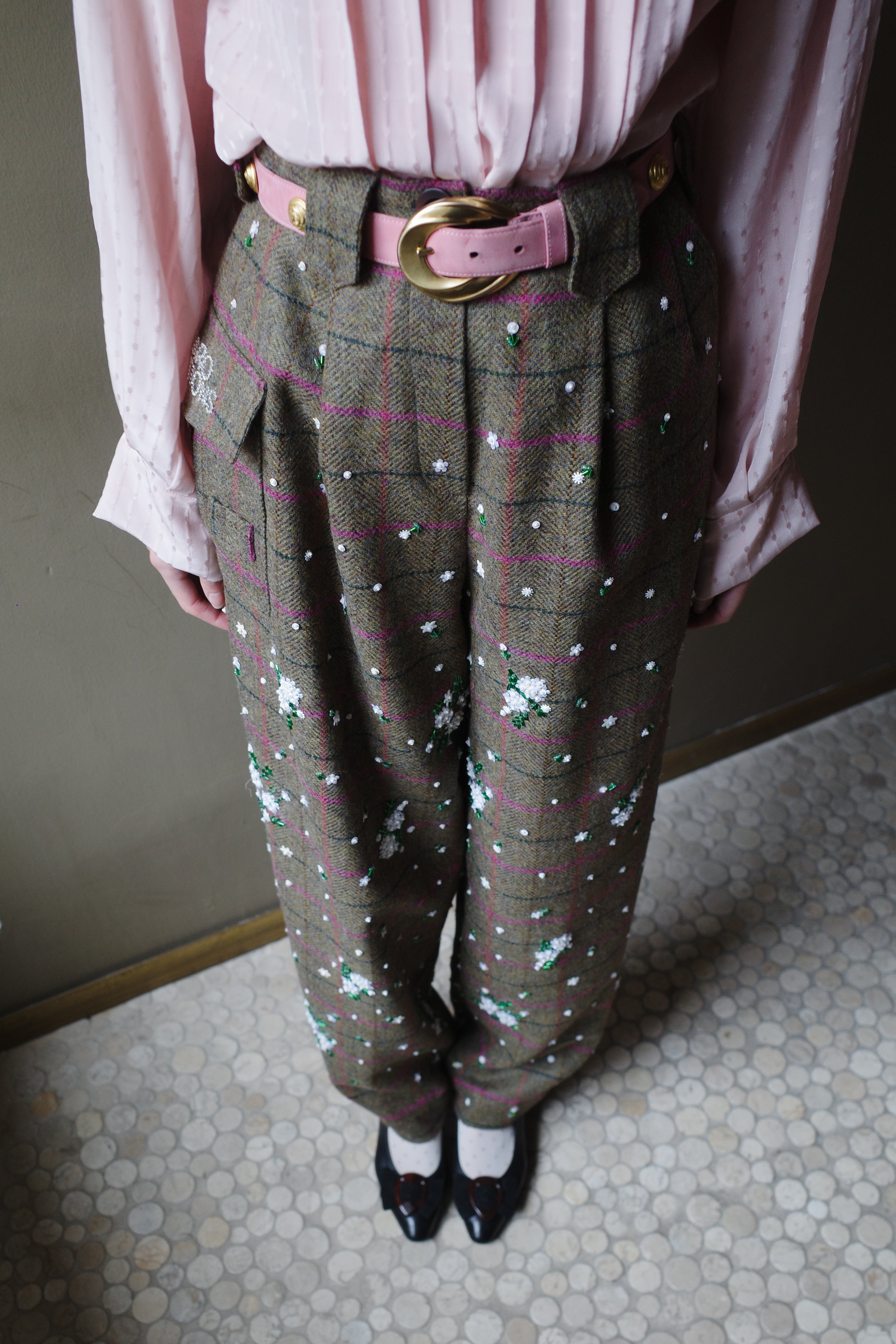 Beatrice Pants - Moon Wool