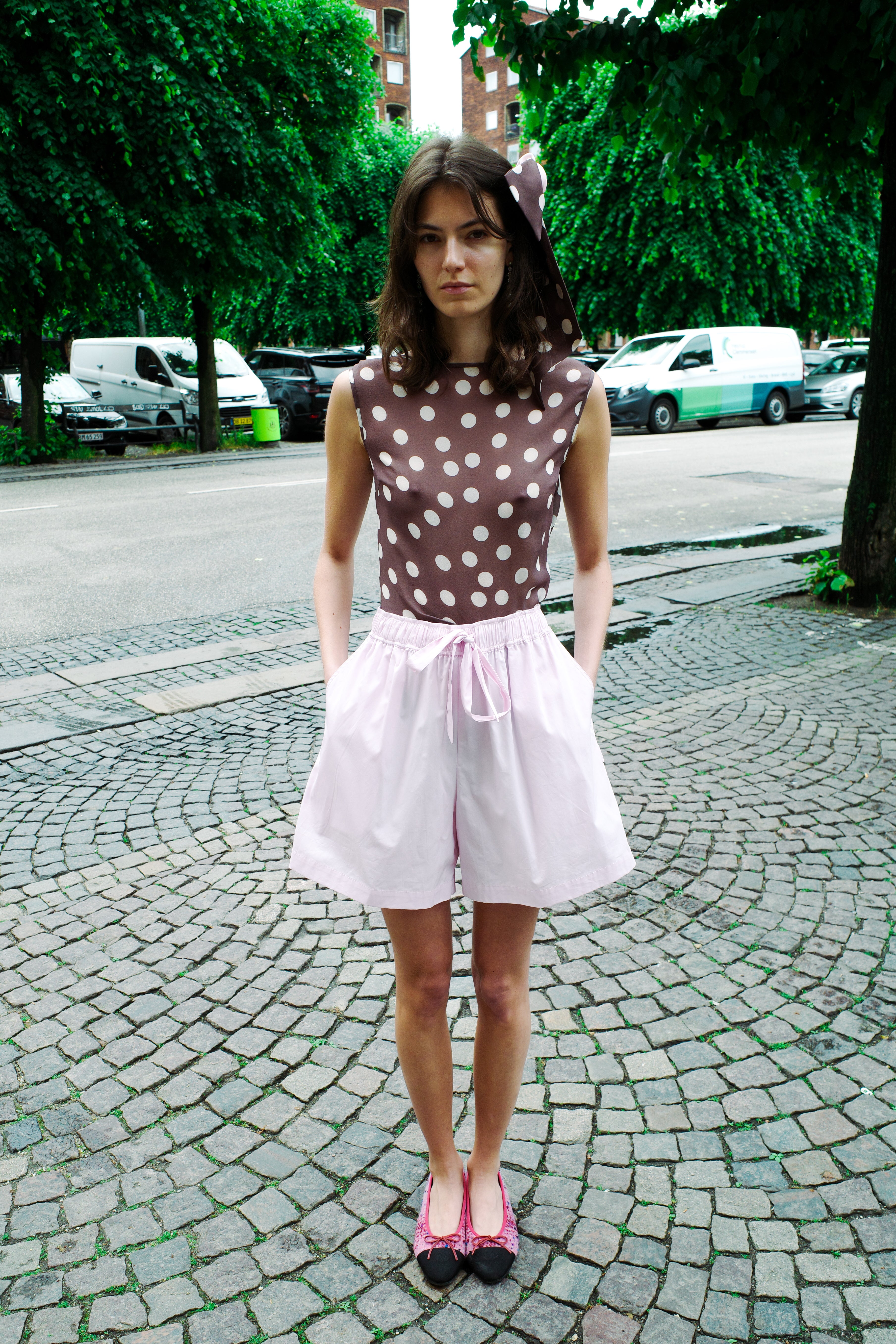 Hannah Shorts - Pale Pink