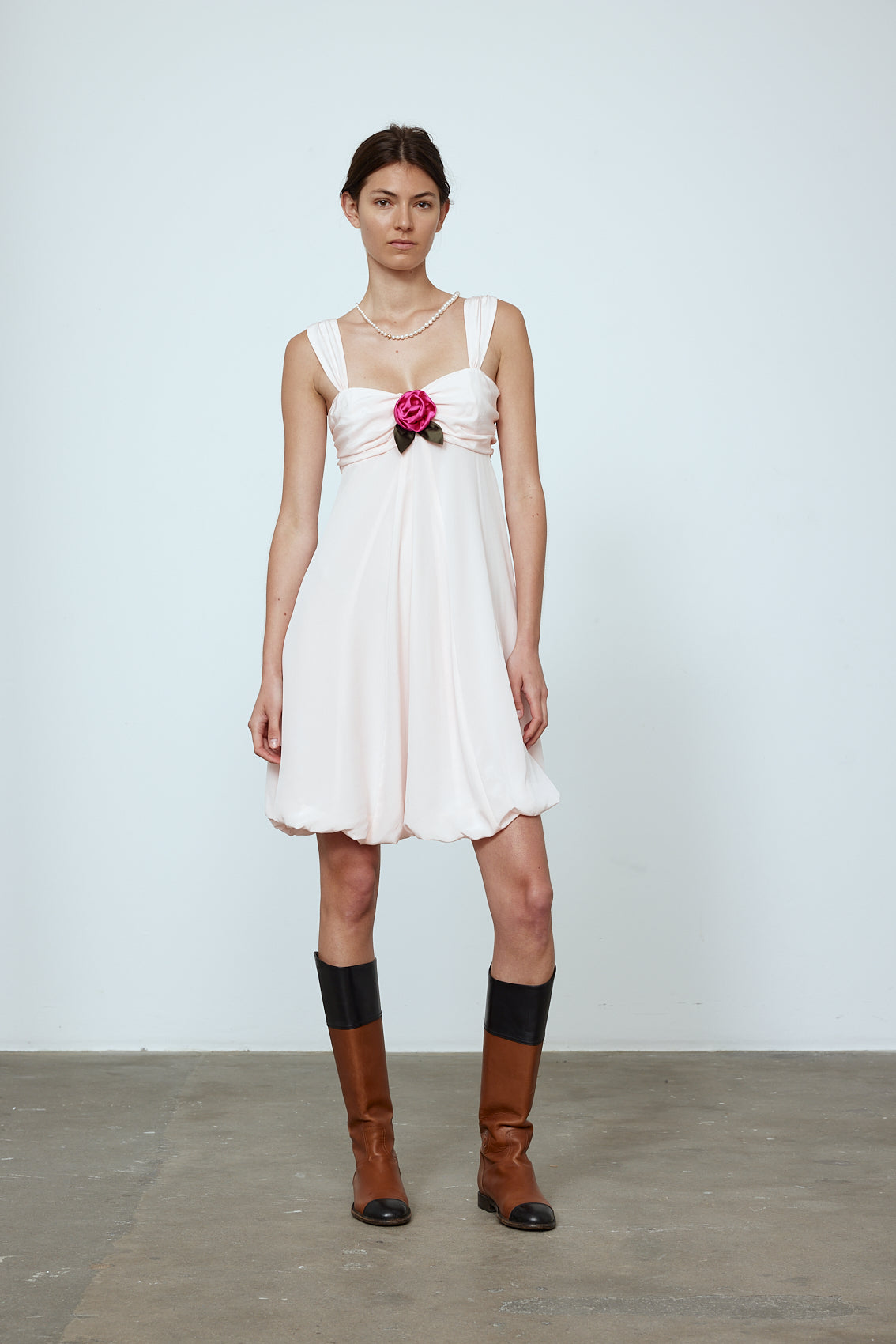 Zoe Dress - Baby Pink
