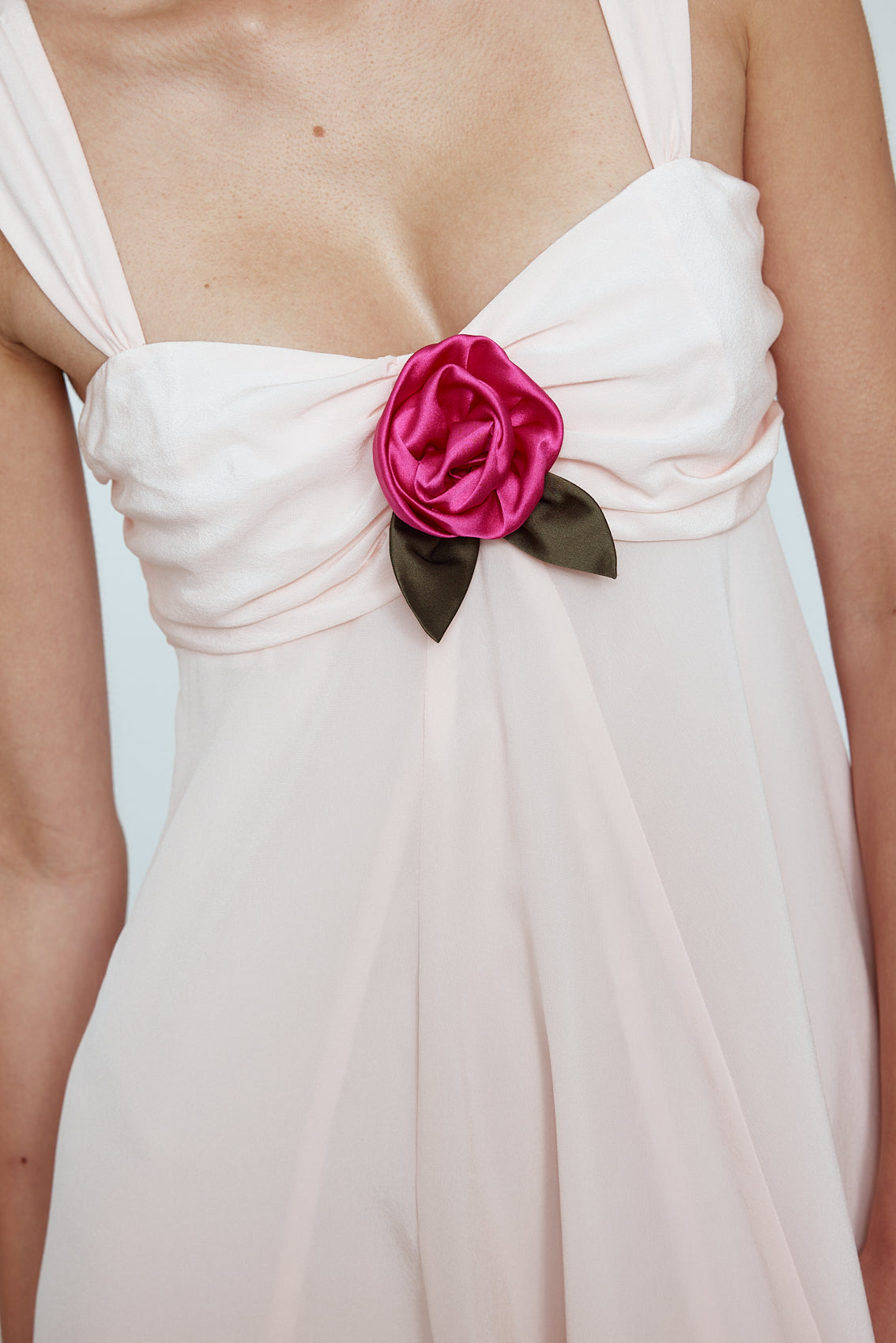 Zoe Dress - Baby Pink