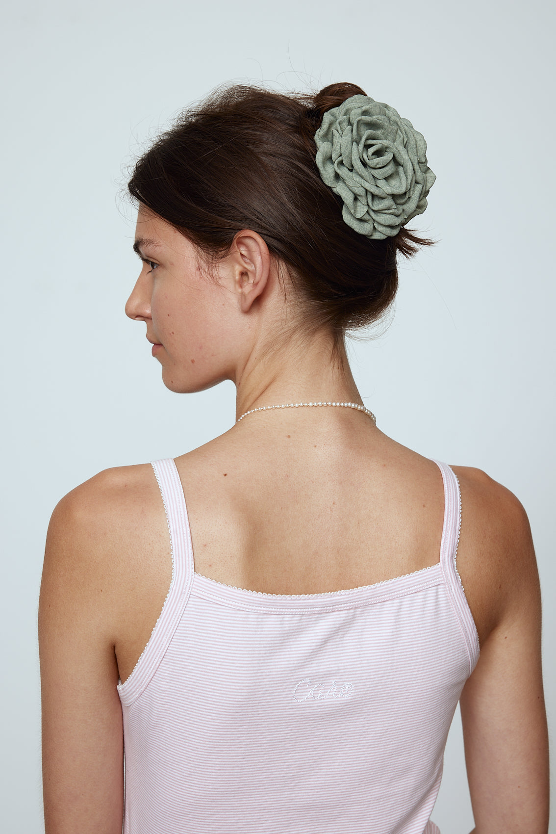 Rosie Hair Clip - Green