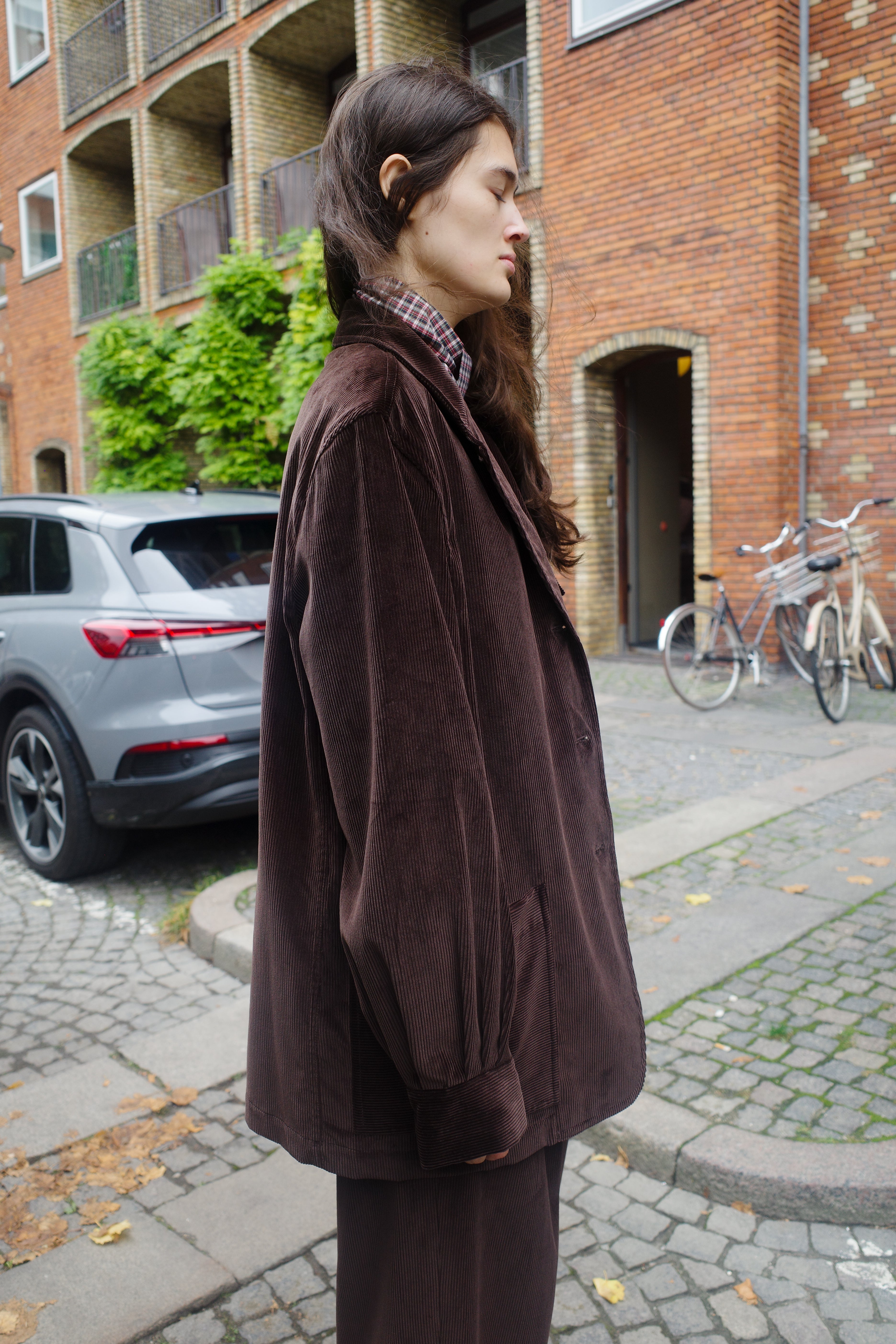 Frederik Jacket Corduroy Cotton Brown Cord