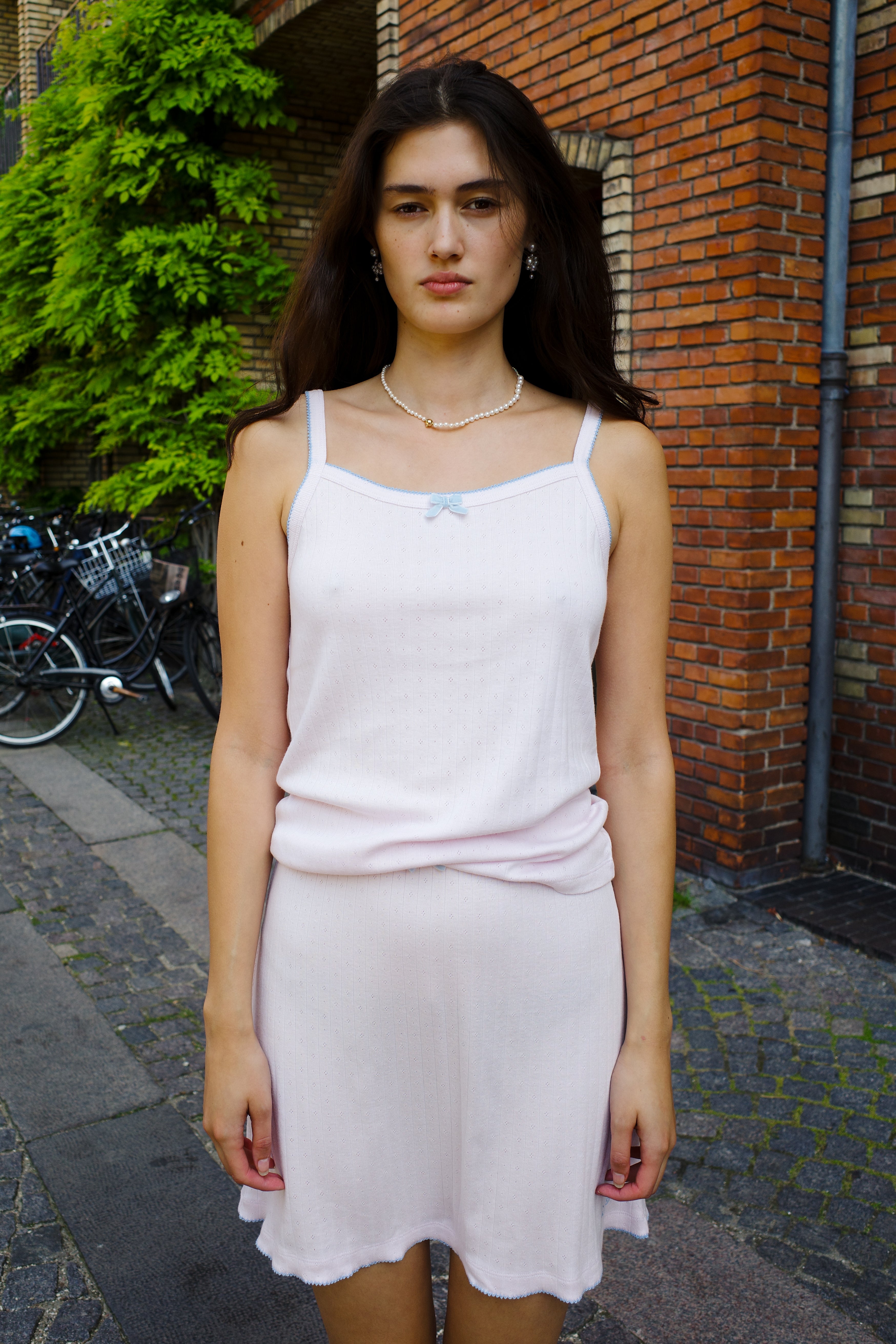 Caro Tank - Pale Pink