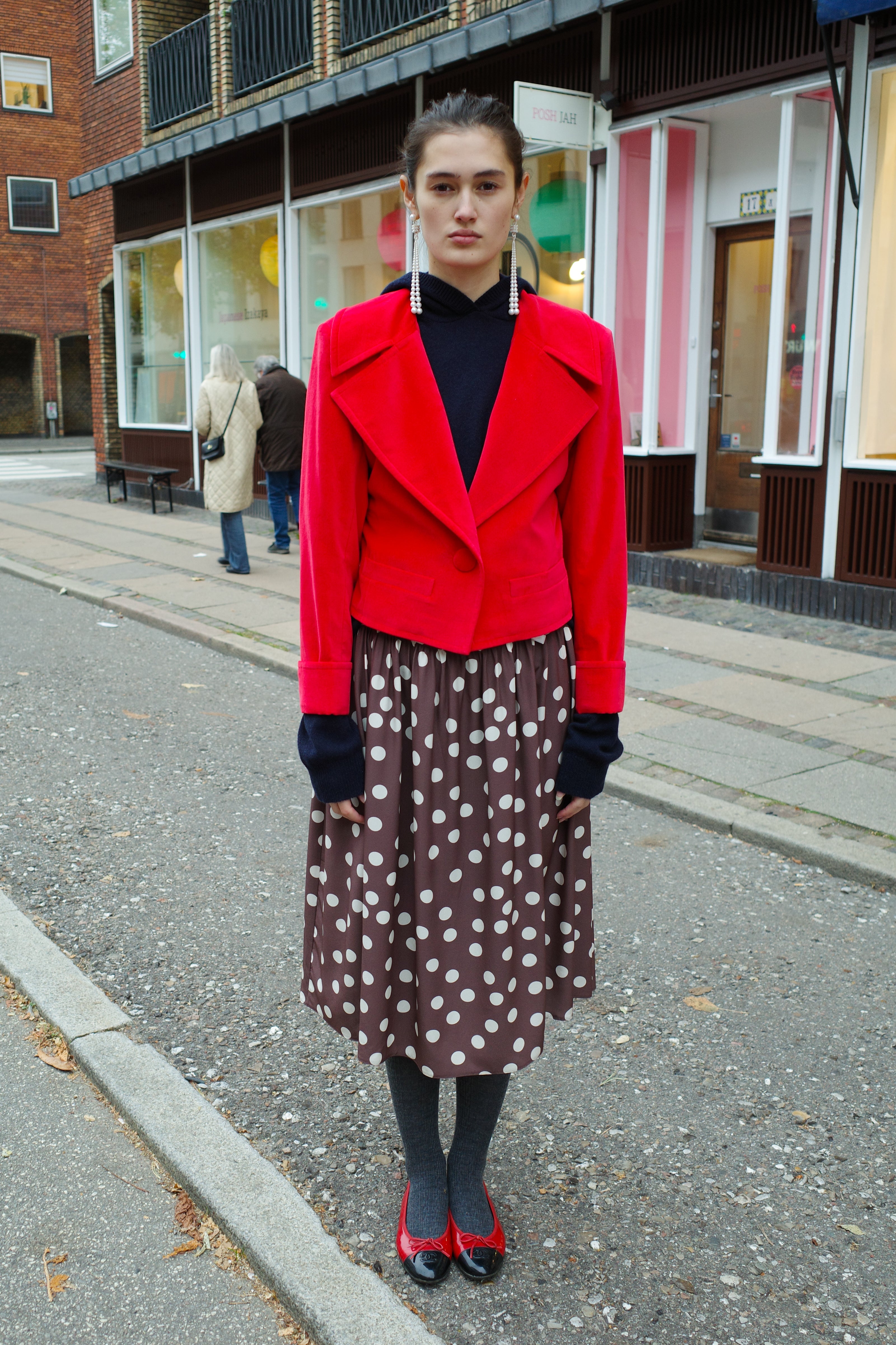 Barbara Jacket - Bright Red