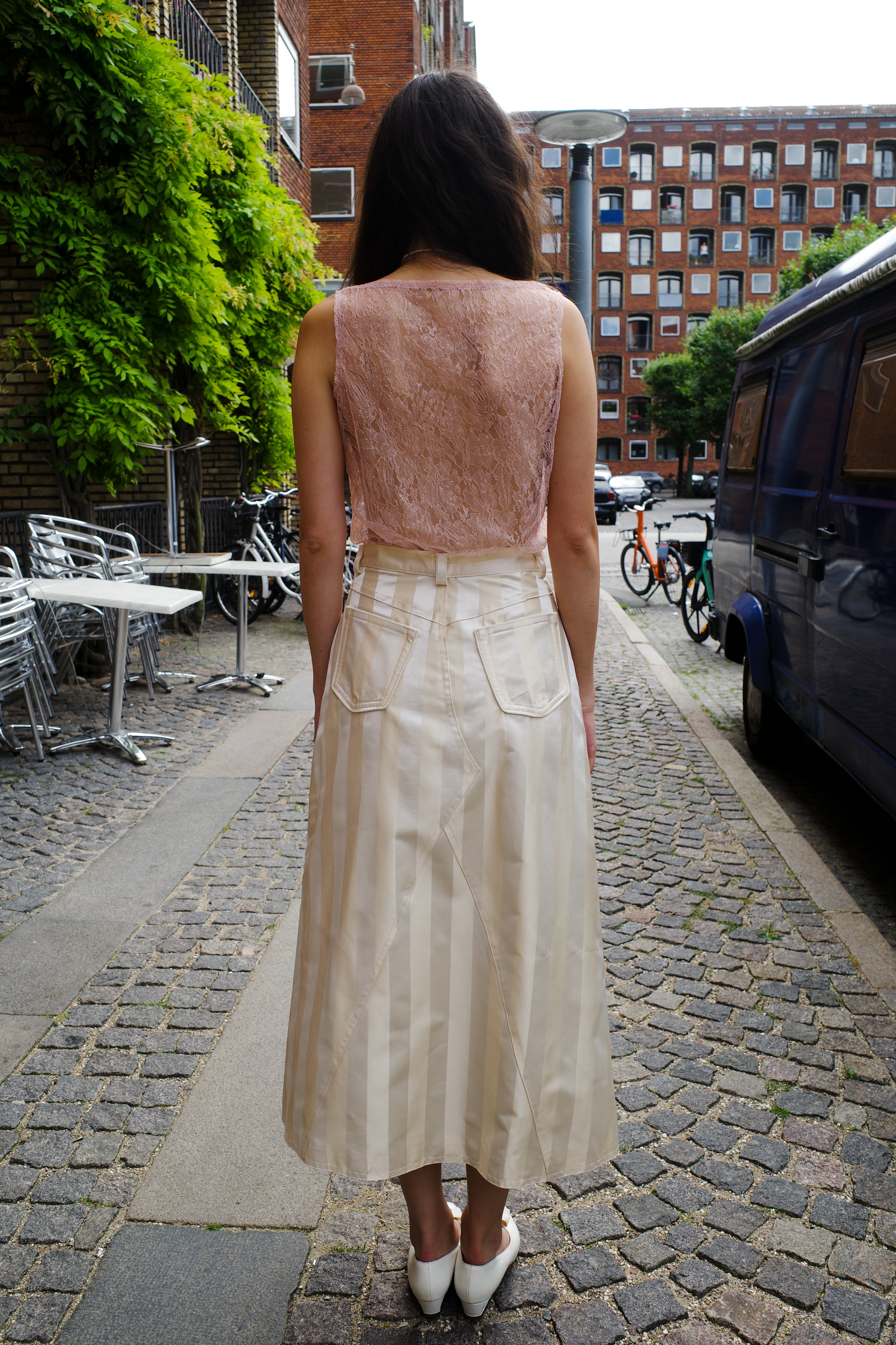 Nunu long skirt silk