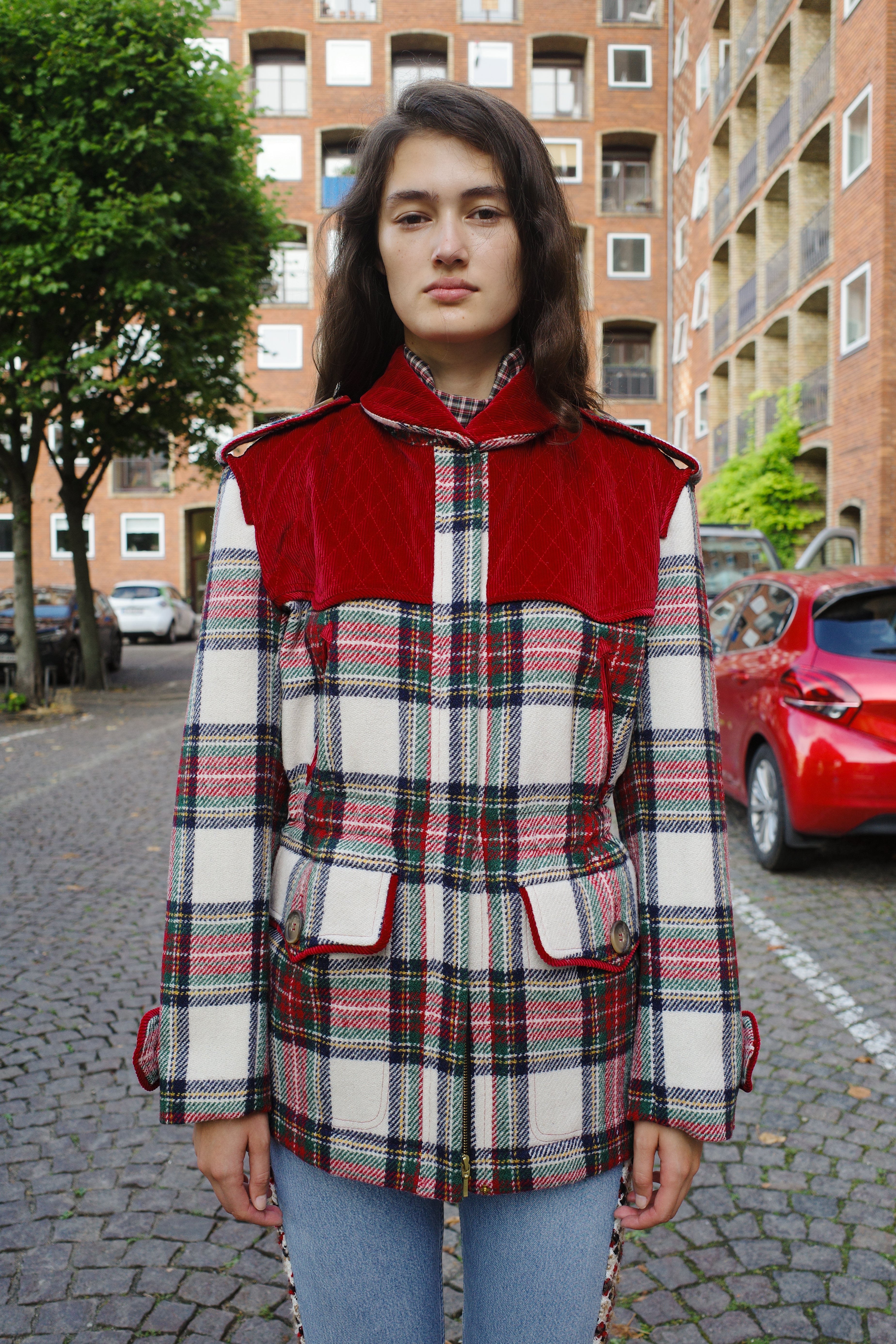 Dree Jacket - Harris Tweed Stewart