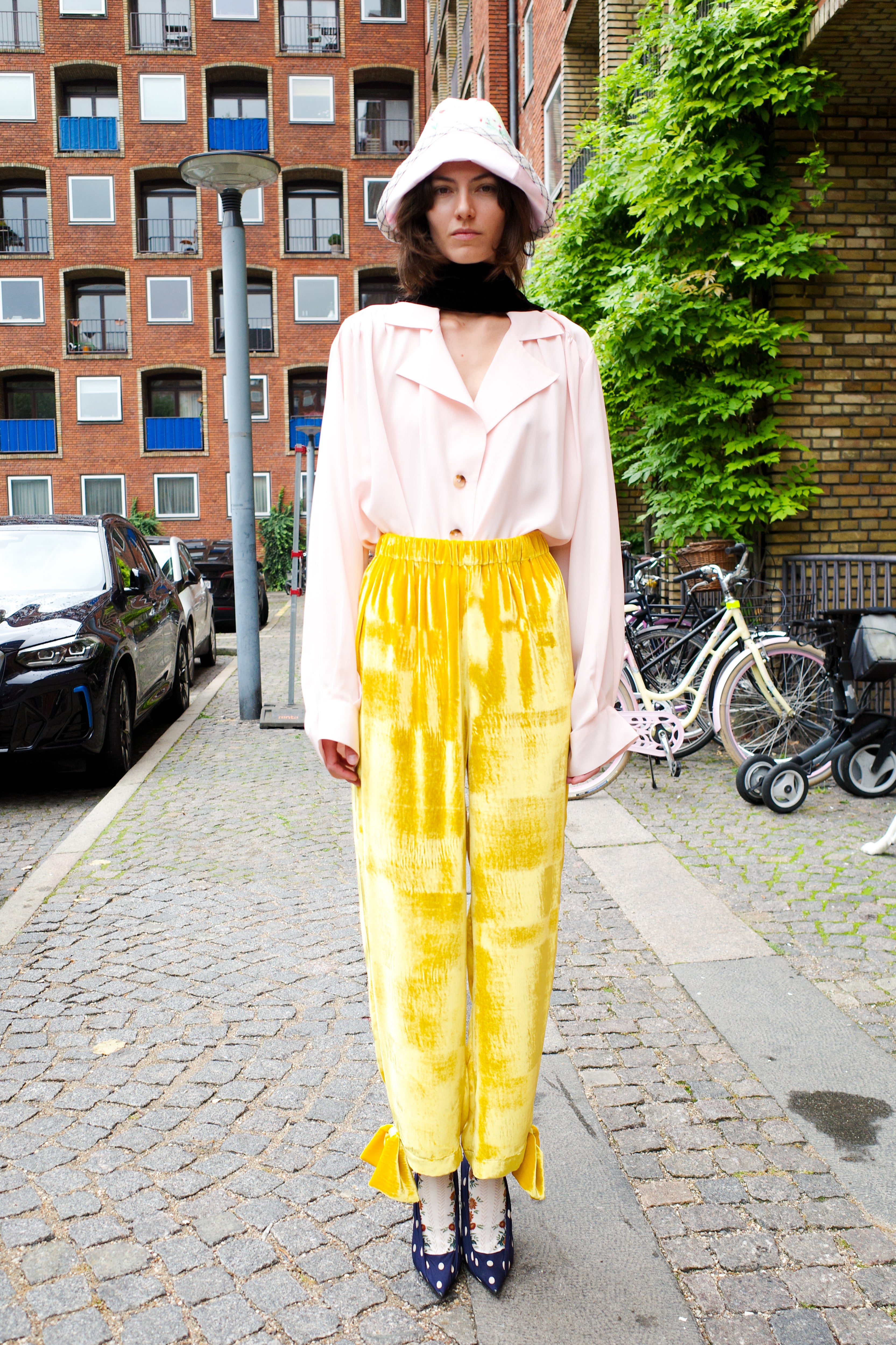 Coco Pants - Silk velvet