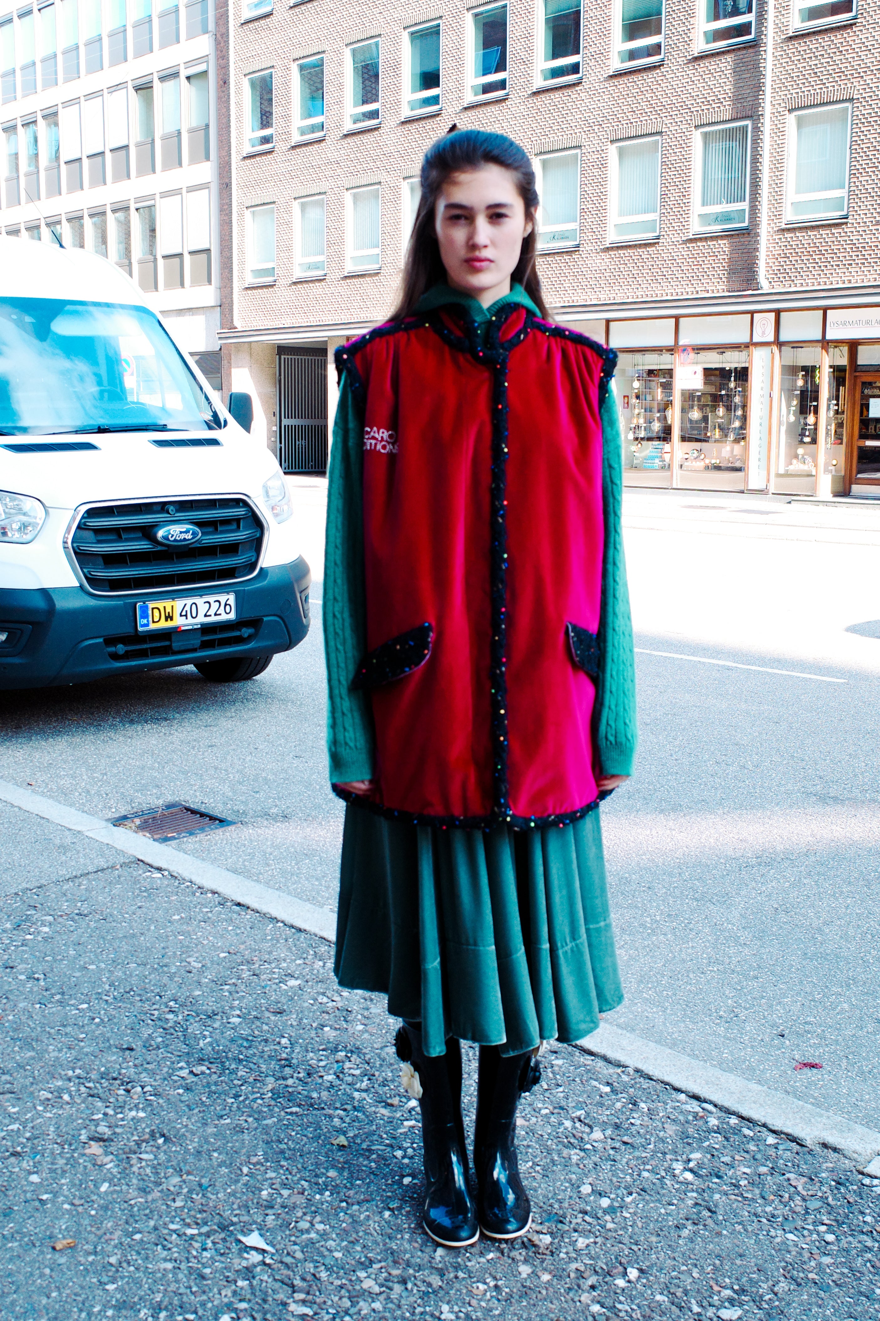 Gaia Vest - Tiger Embroidery