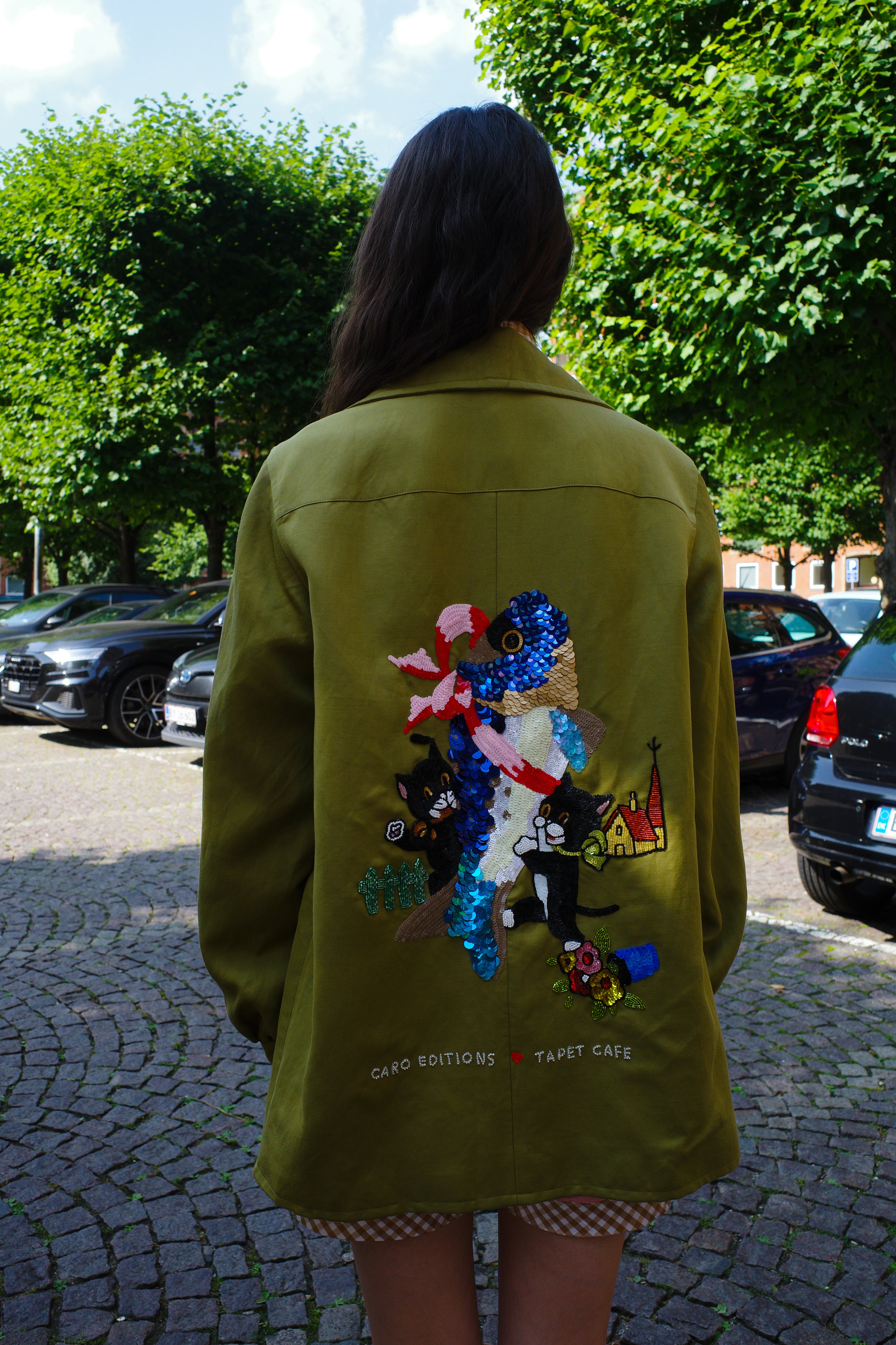 Coco Jacket Fish embroidery