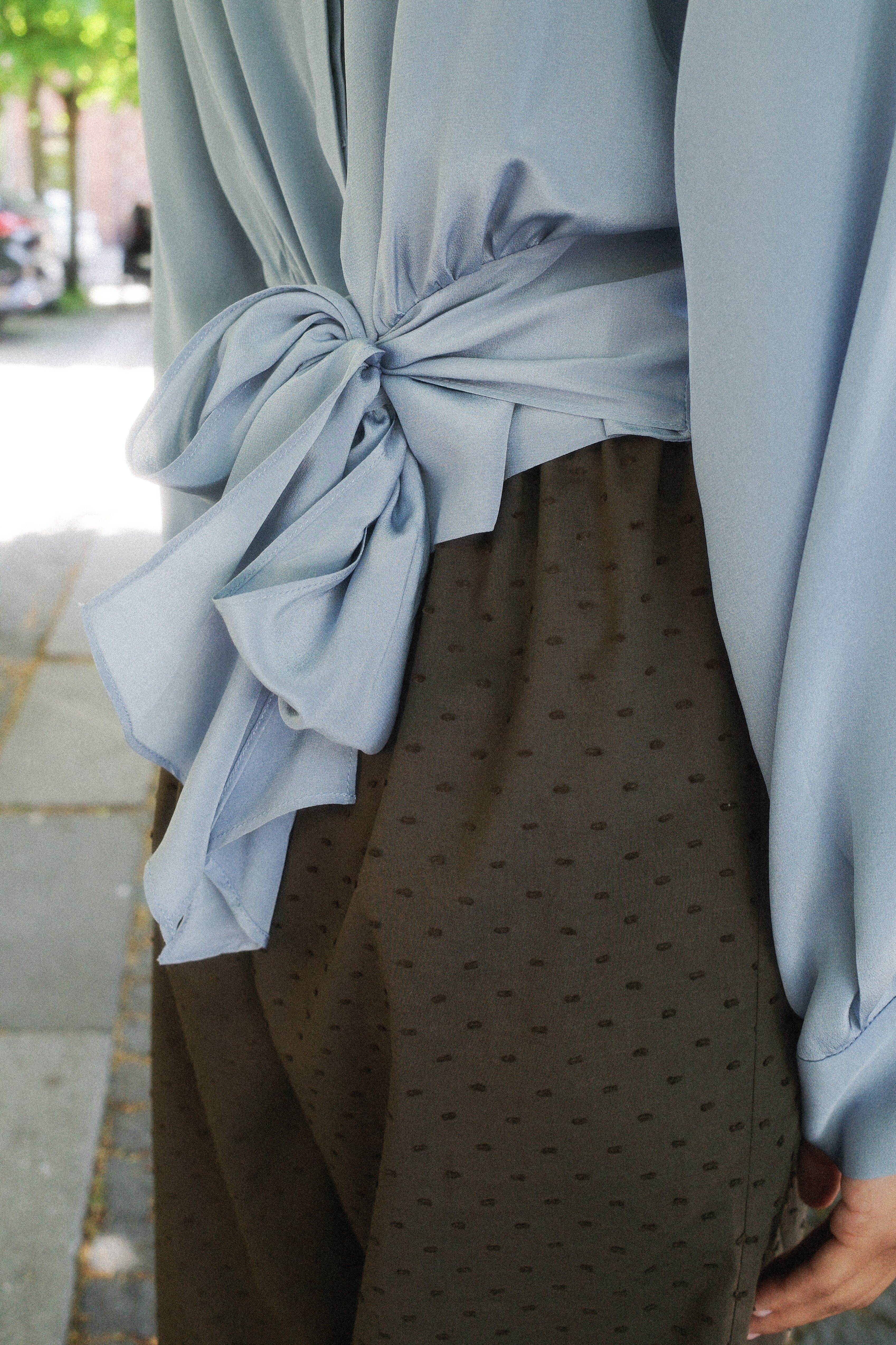 Olga Shirt - Dove Blue