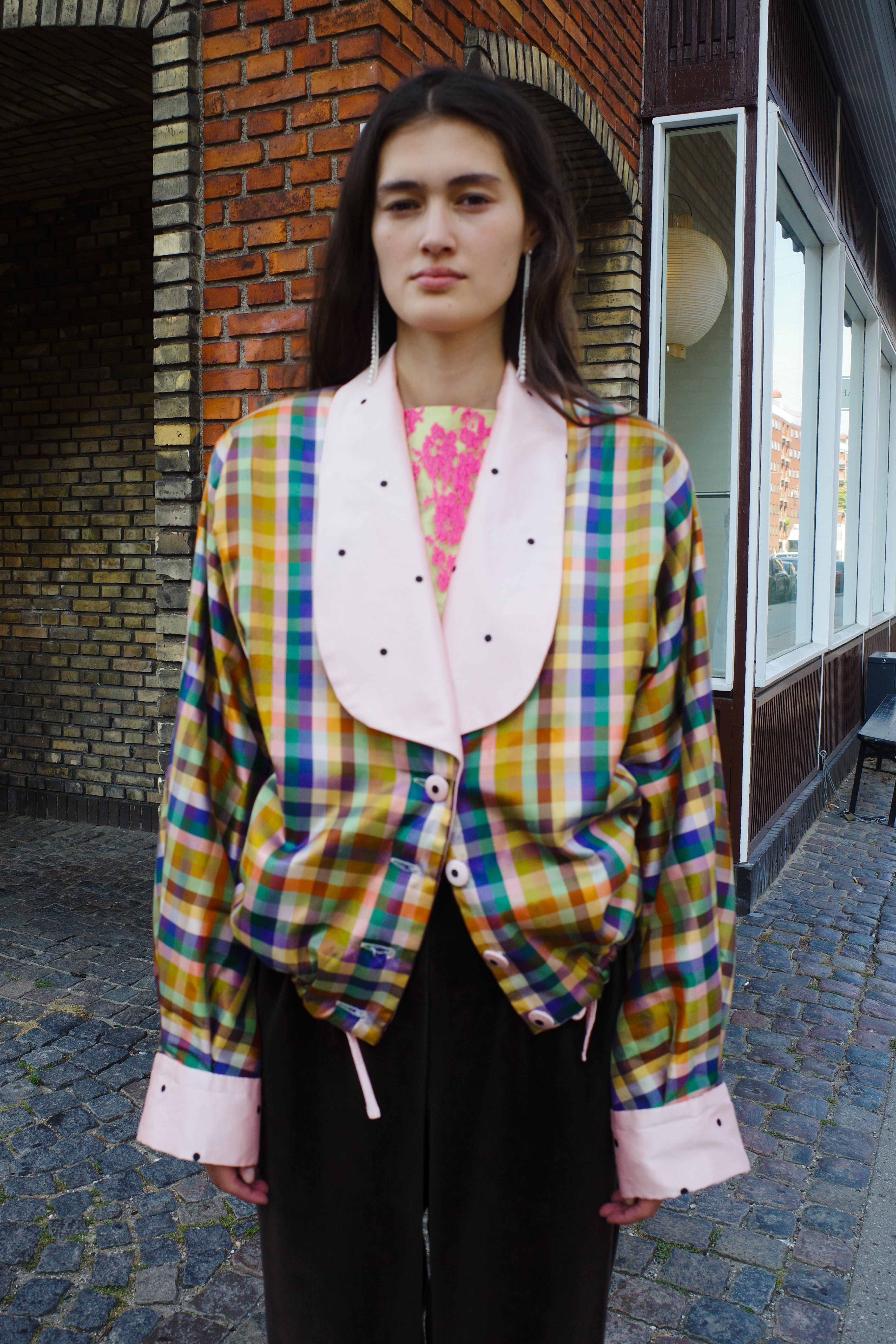 Sabine Silk bomber