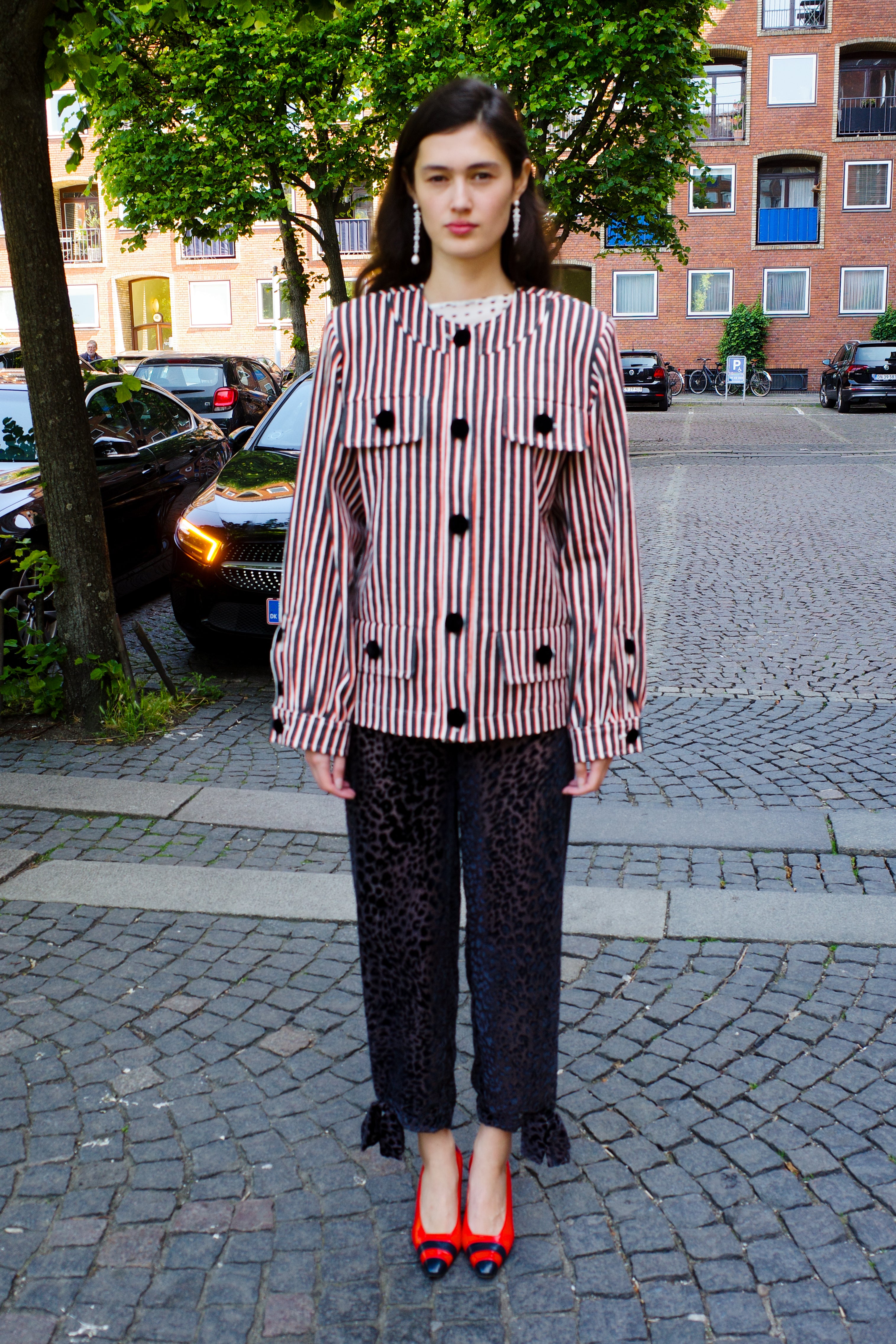 Iggy Jacket Tapet Cafe Multi Stripe