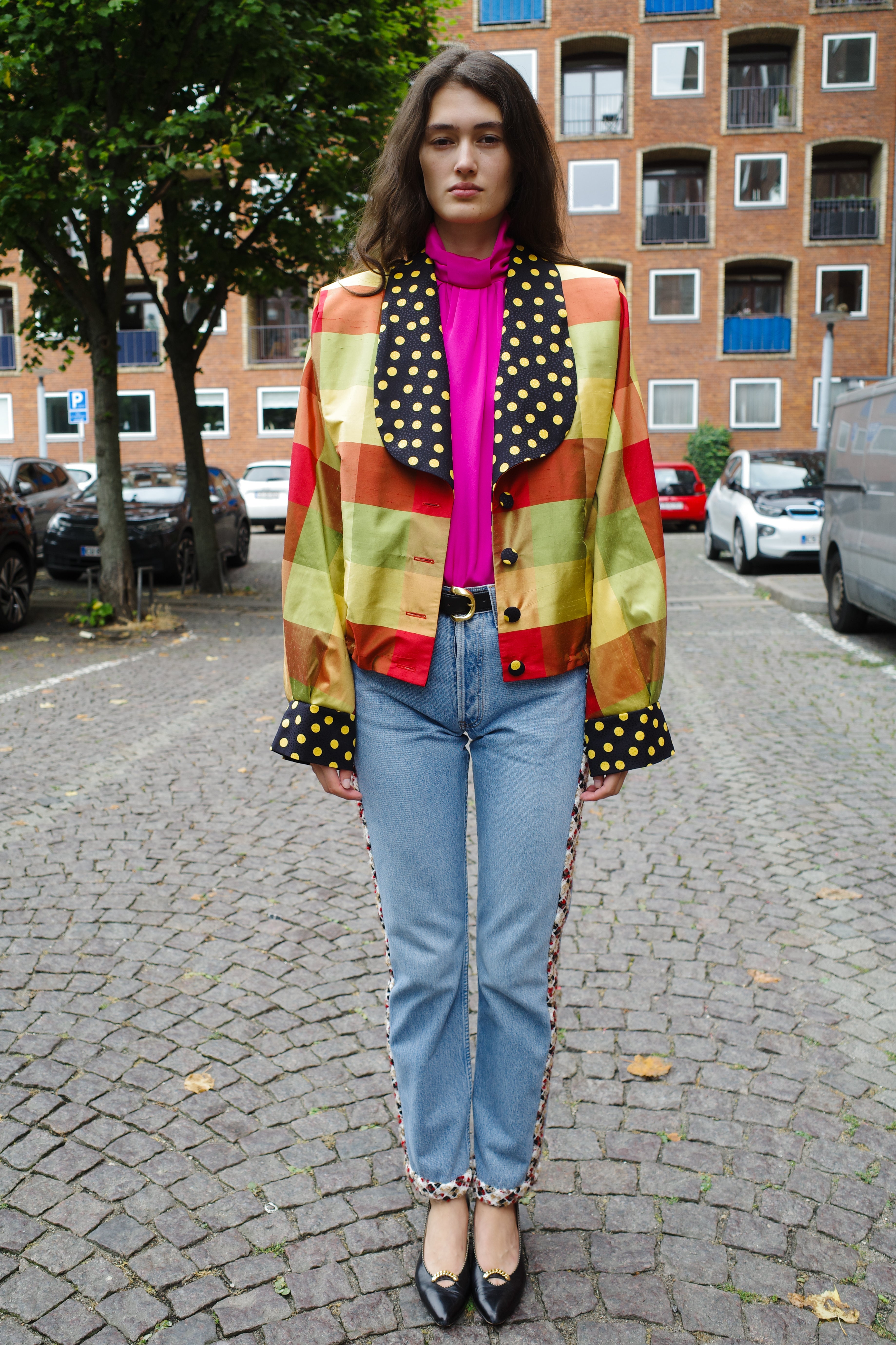 Sabine Silk bomber