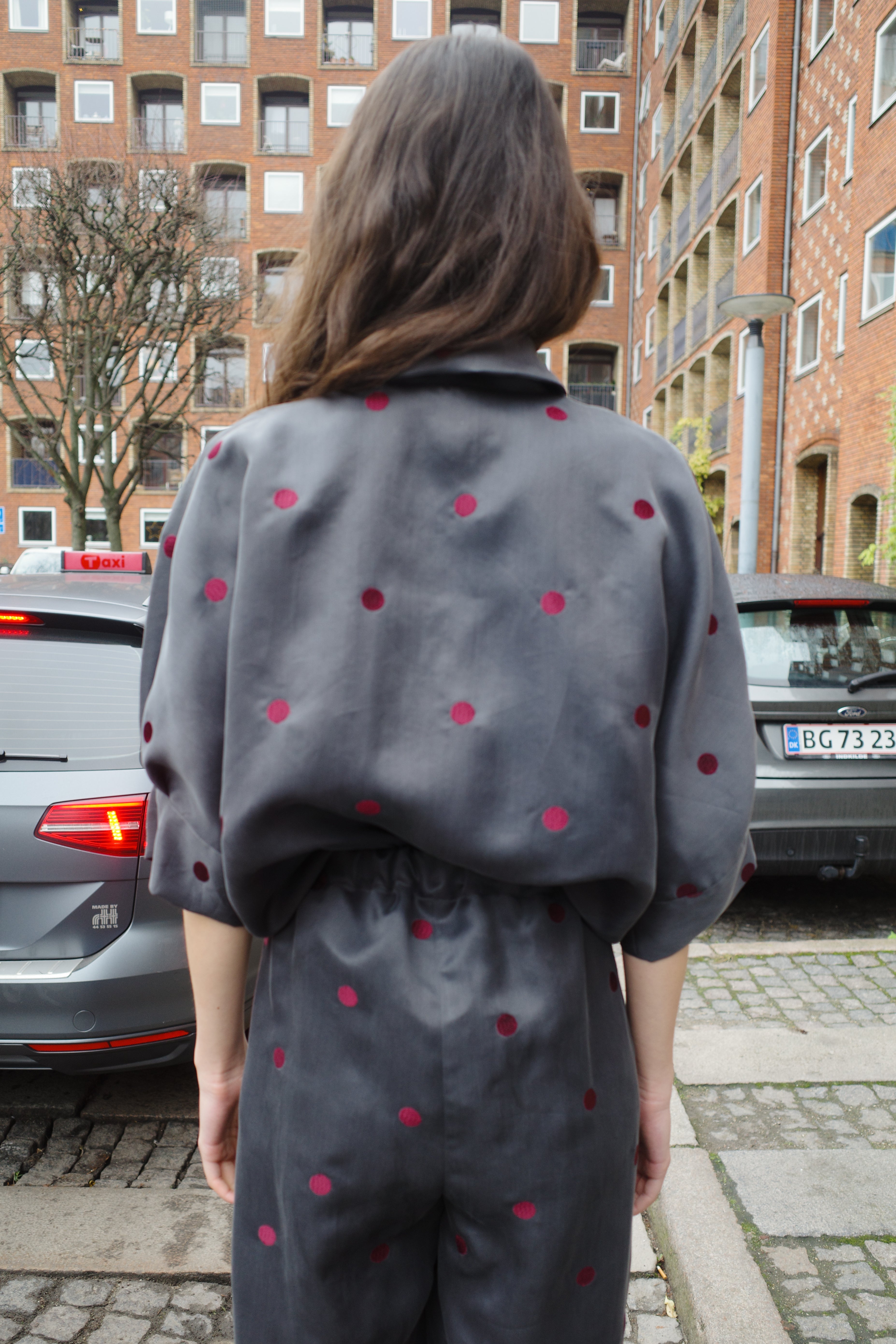 Lisbeth Blouse - dot silk