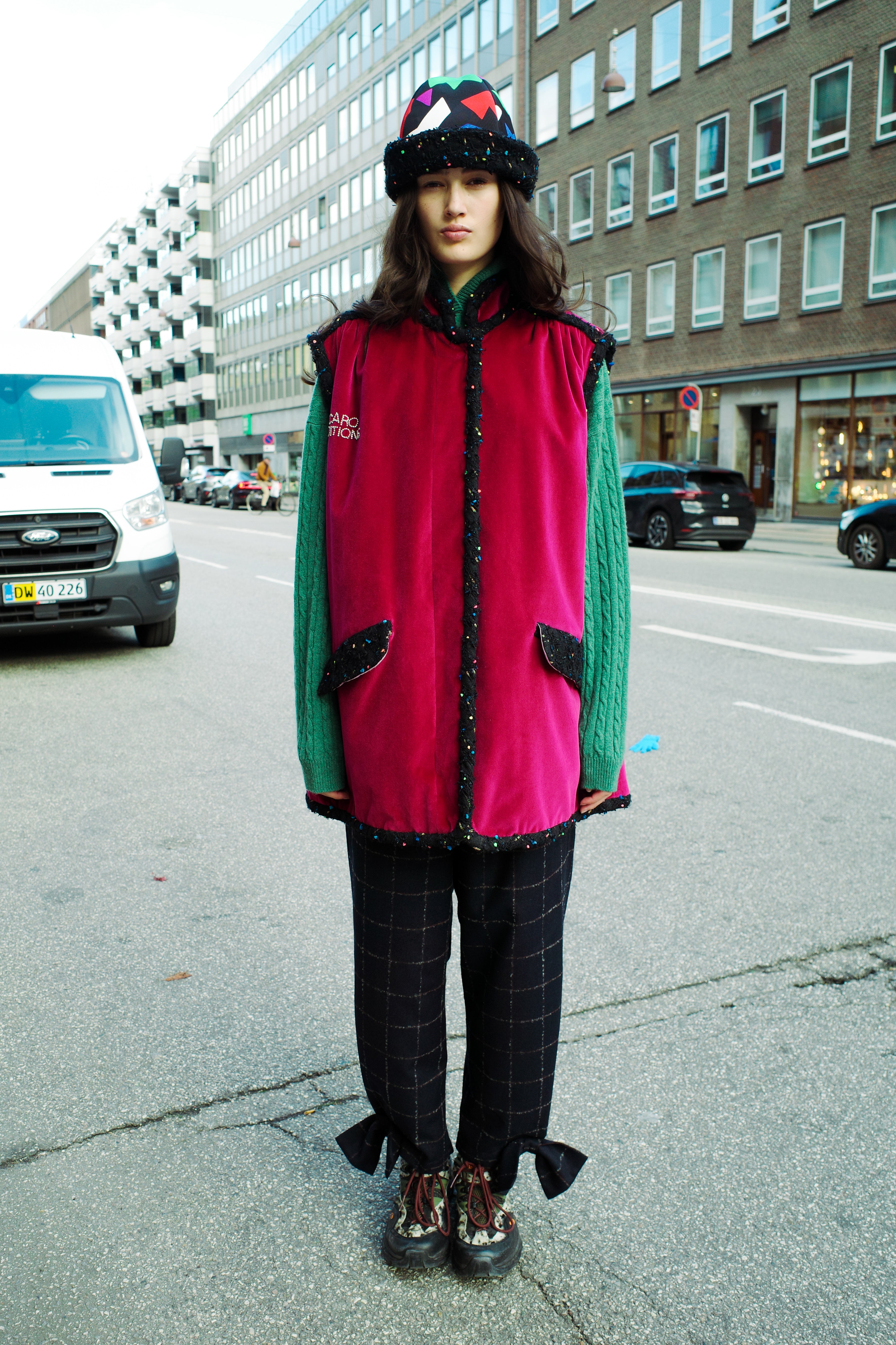 Gaia Vest - Tiger Embroidery