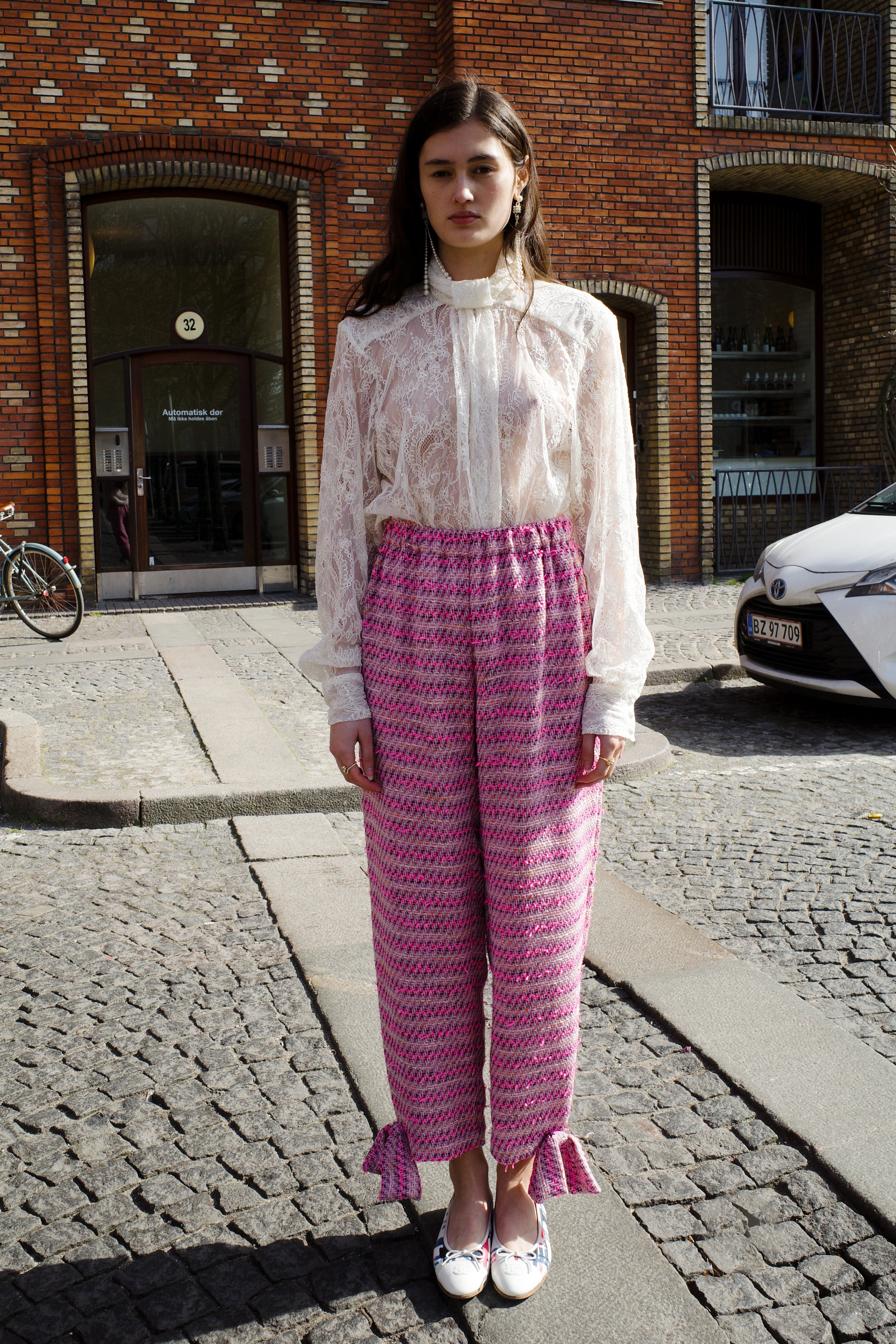 Coco Pants from Deadstock Fabric