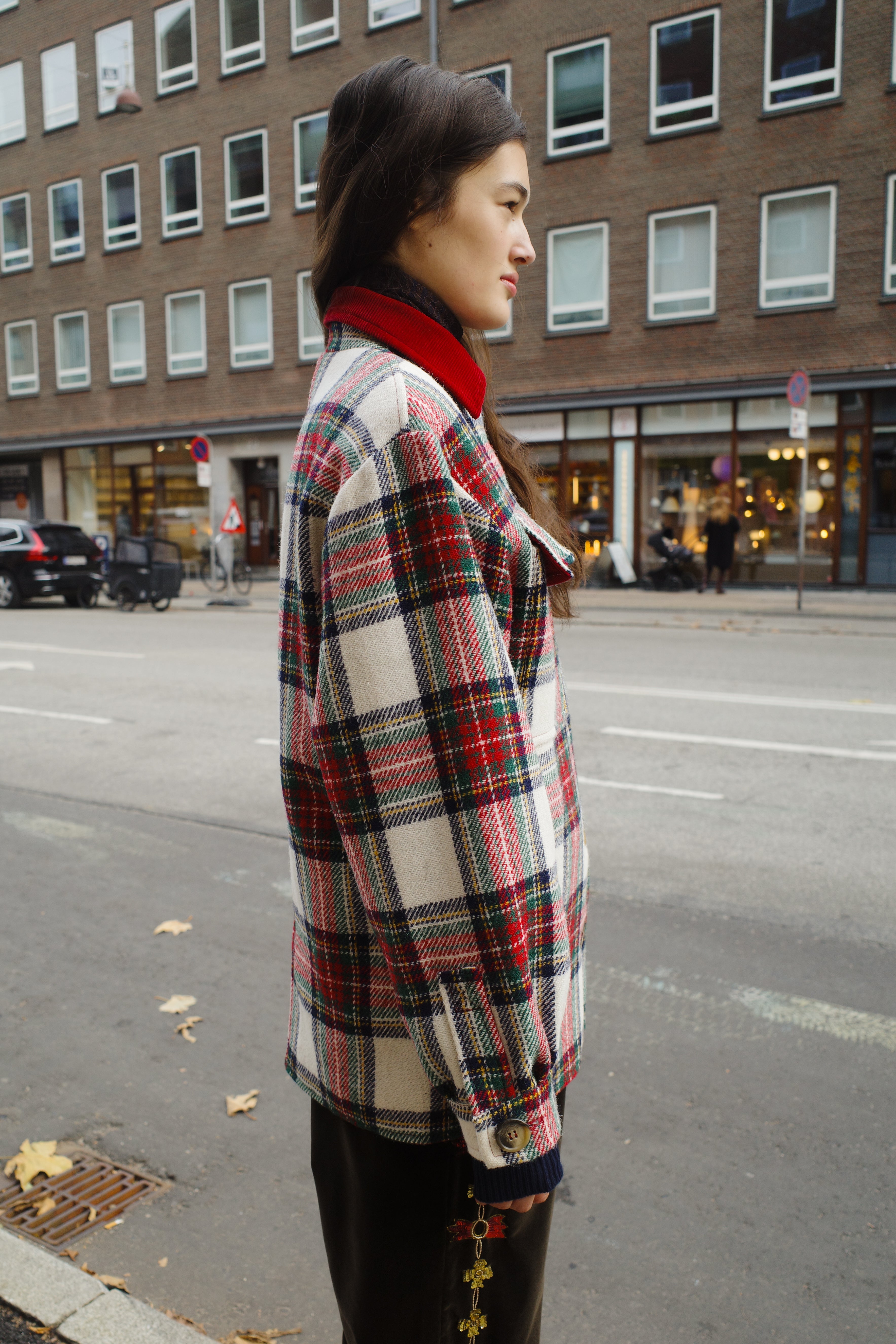 Asta Jacket - Harris Tweed Stewart