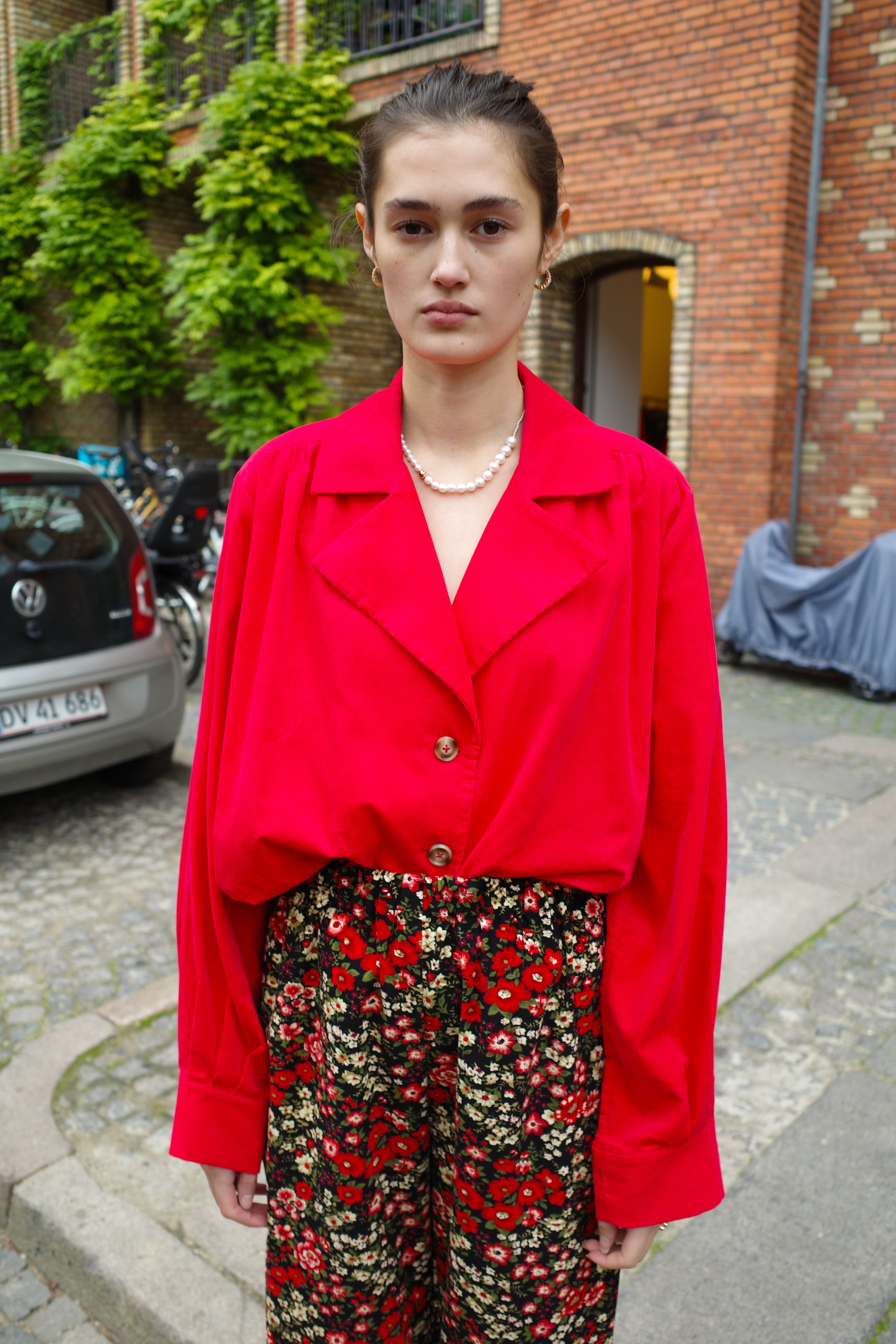 Bonsai Shirt - Bright Red