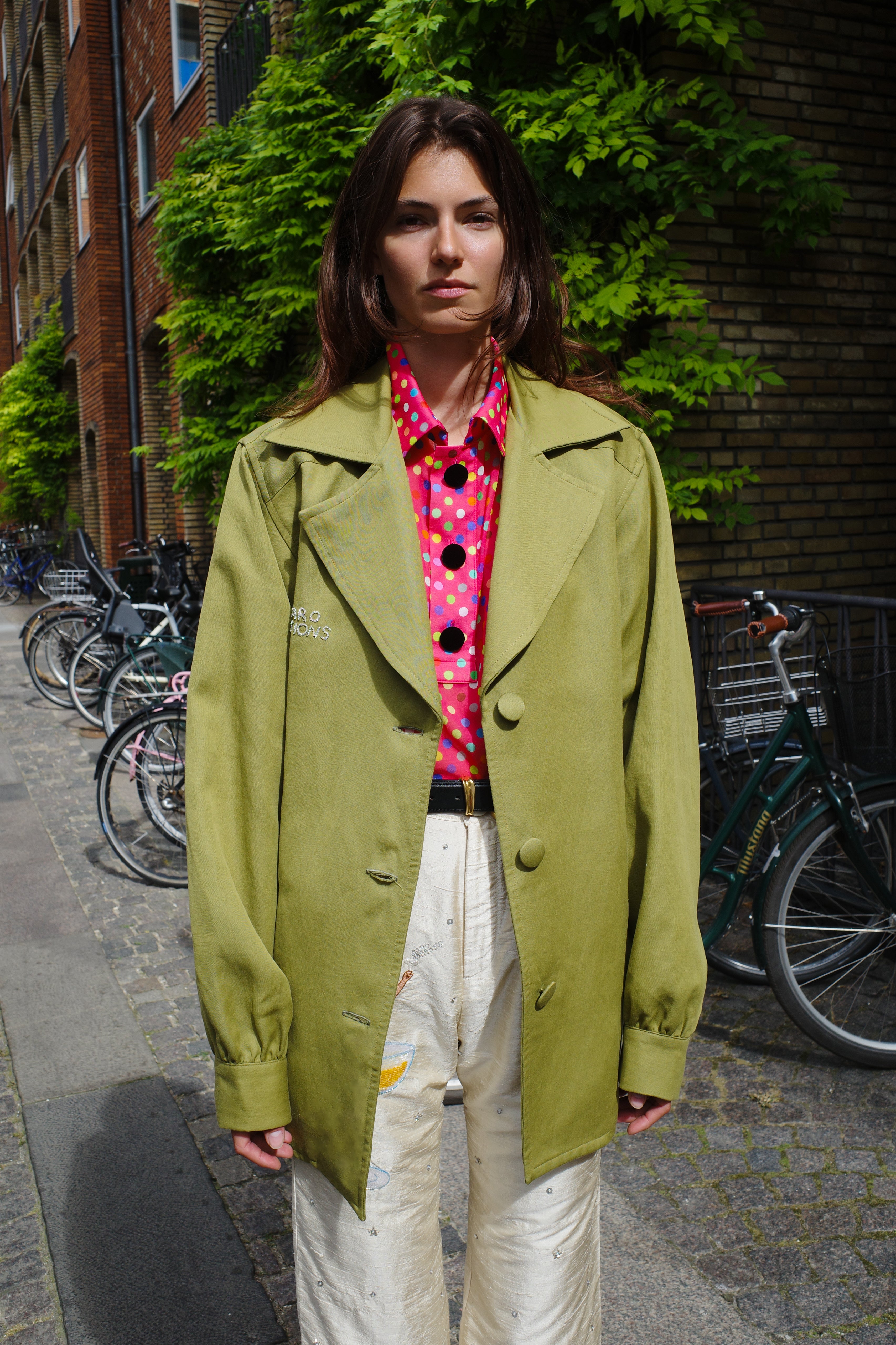 Coco Jacket Fish embroidery