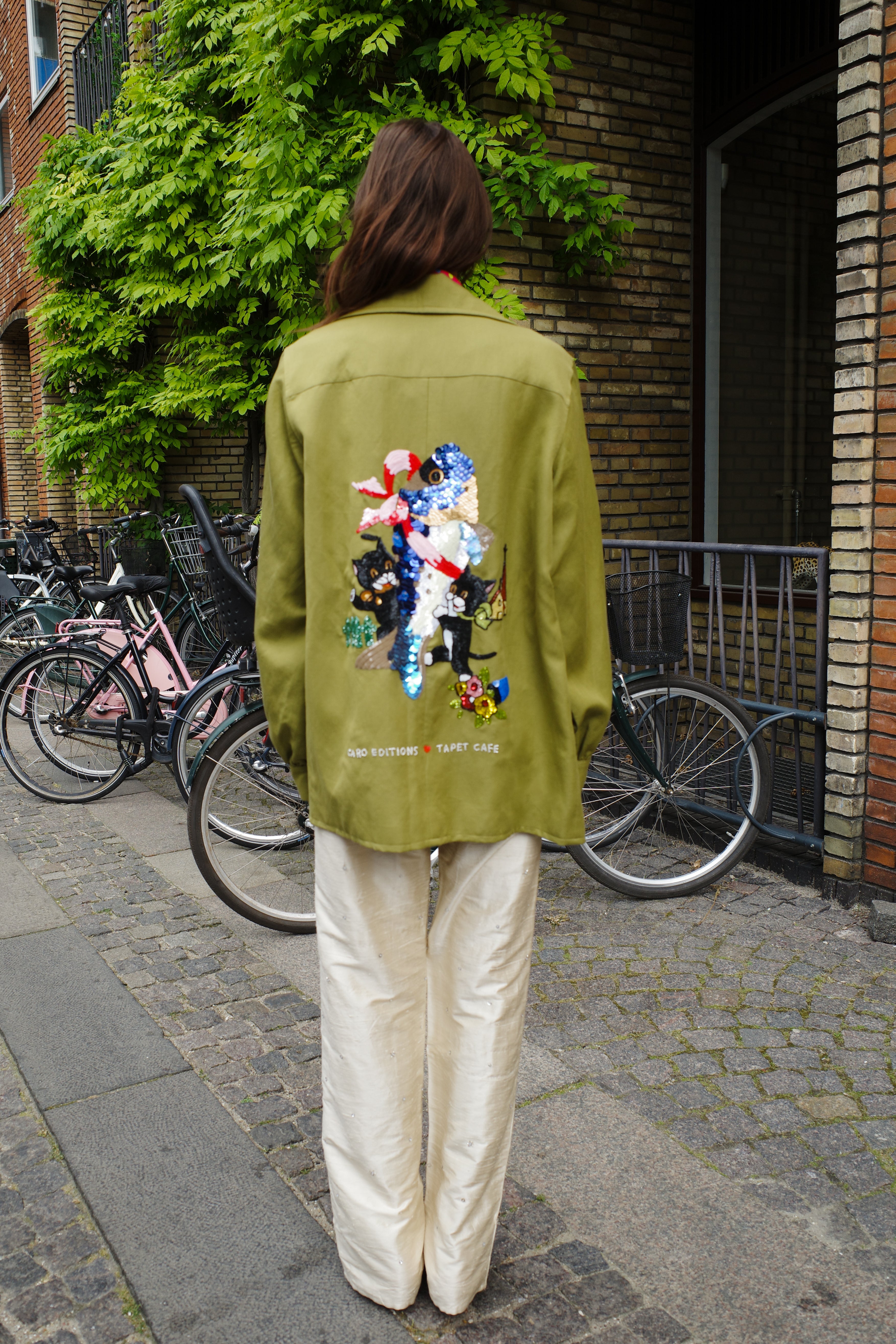 Coco Jacket Fish embroidery