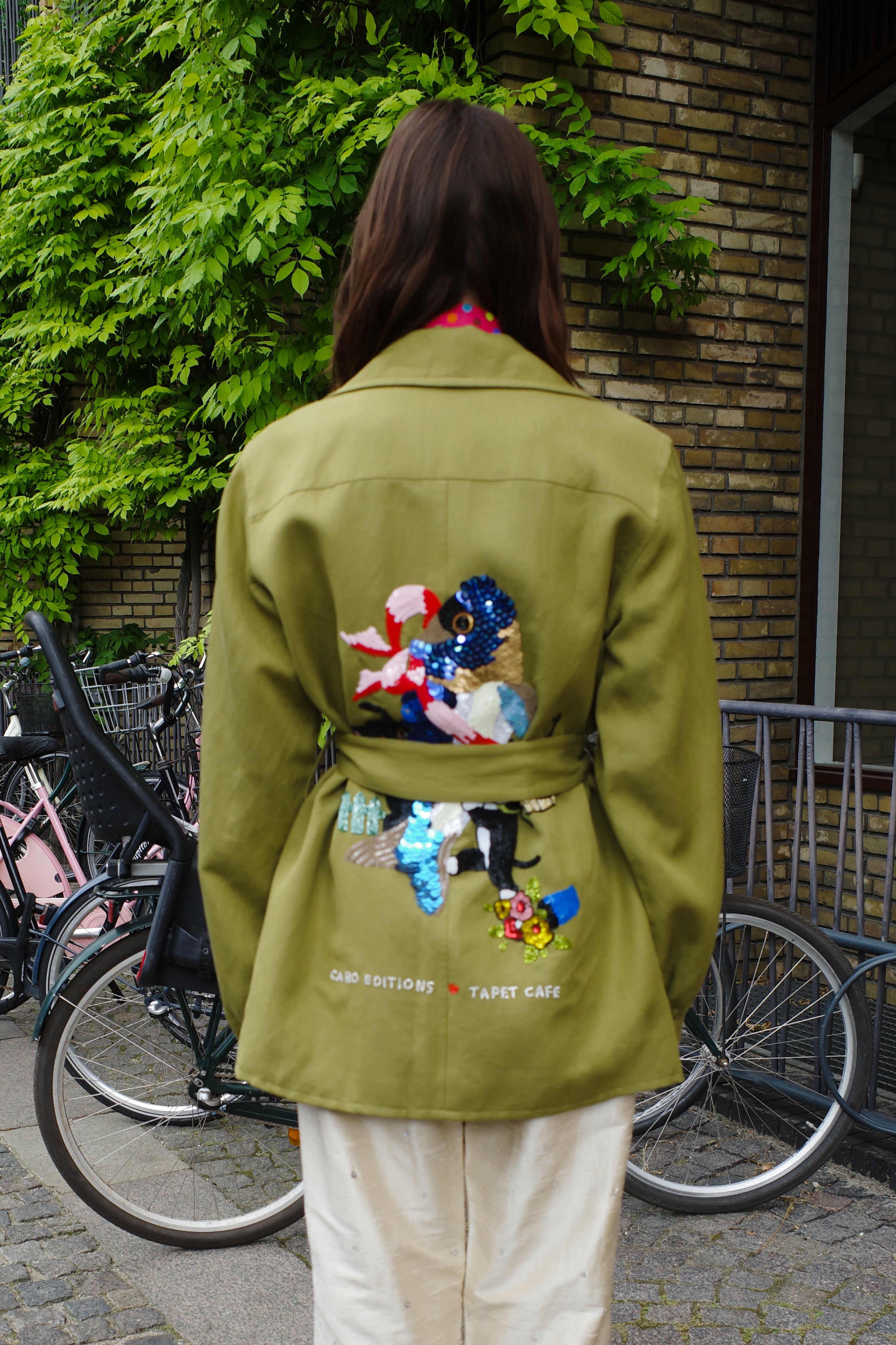 Coco Jacket Fish embroidery