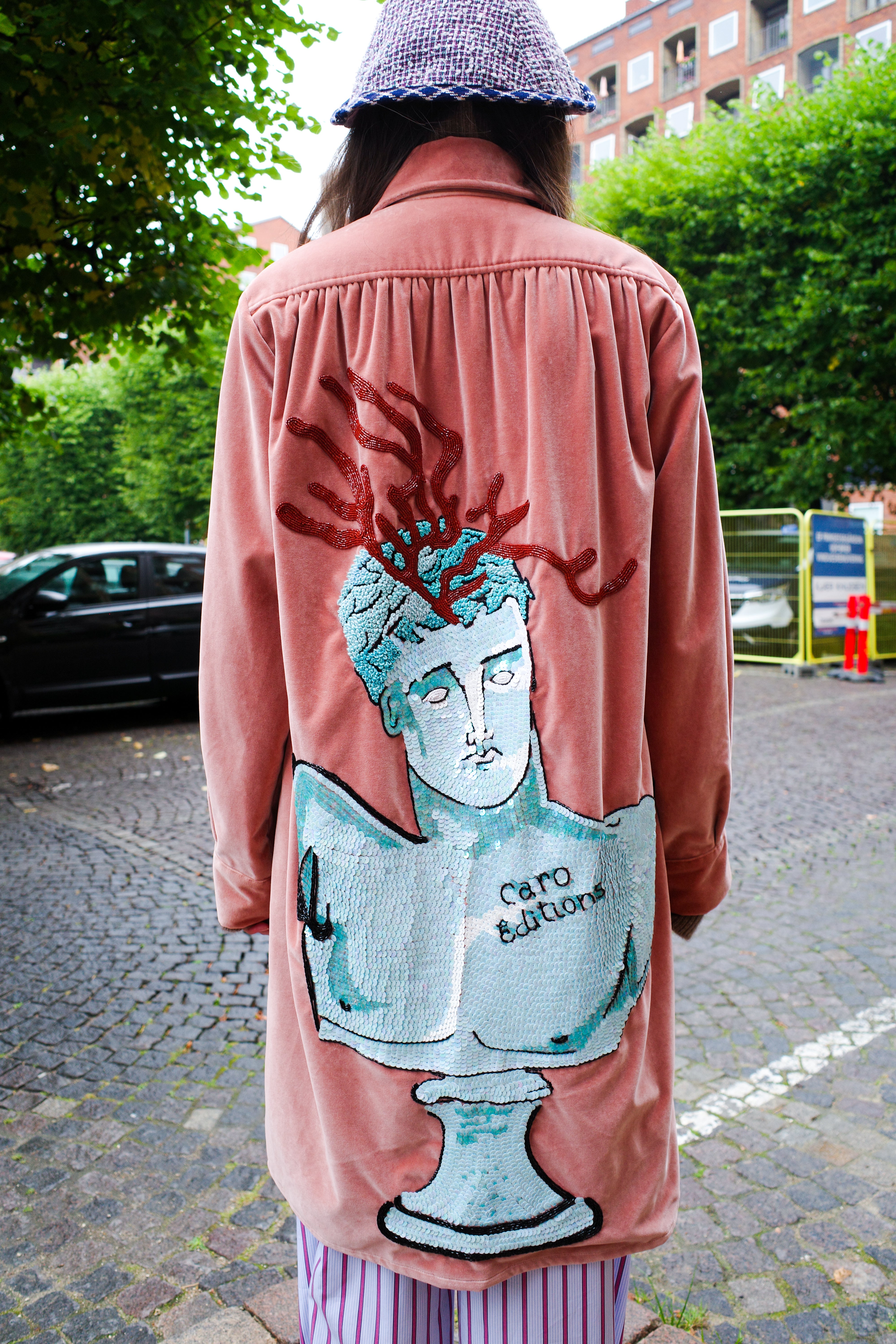 Gaia Coat - pale pink