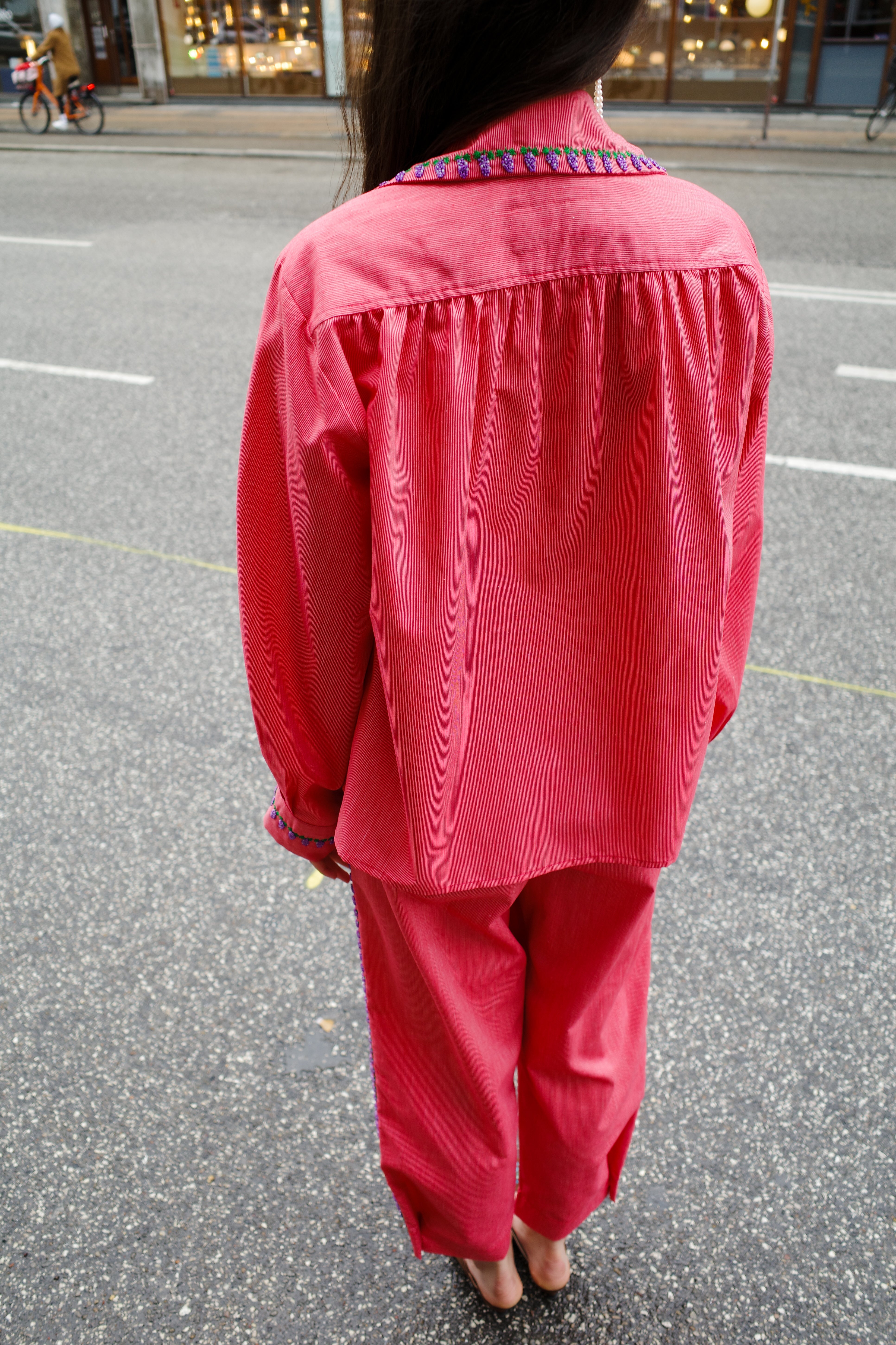 Bonsai Shirt - red stripe