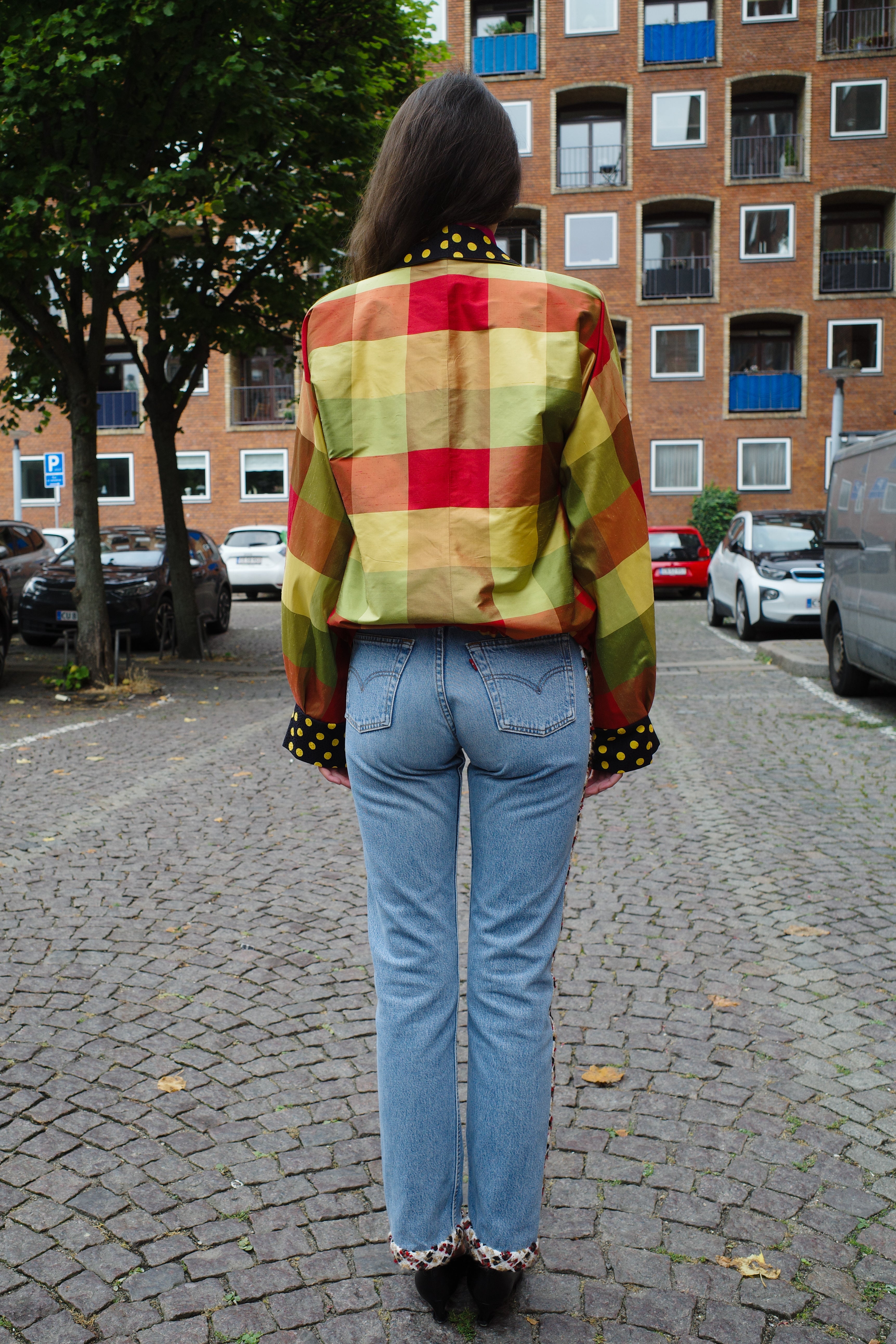 Sabine Silk bomber