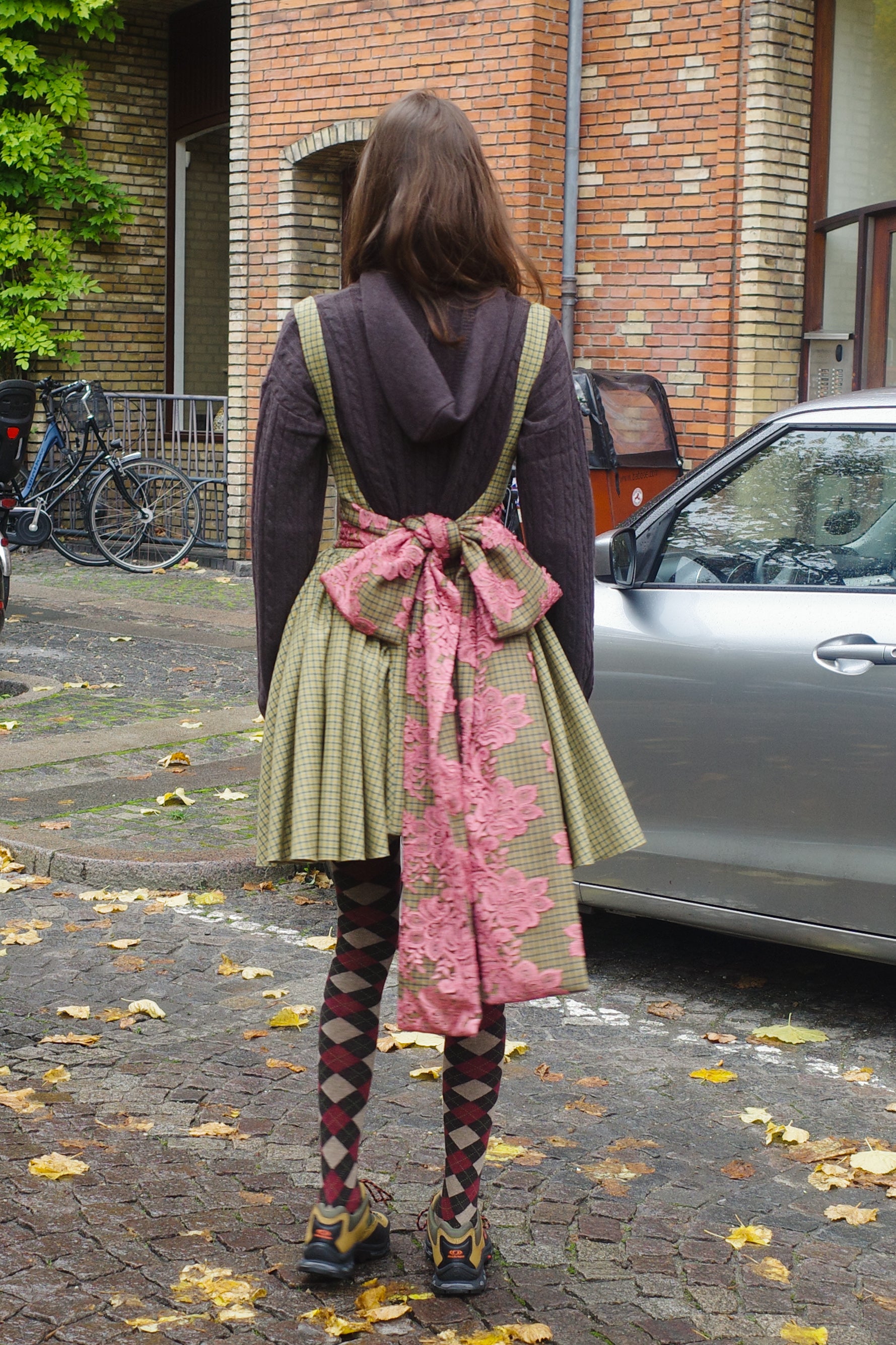 Eniko dress - Wool lace edition