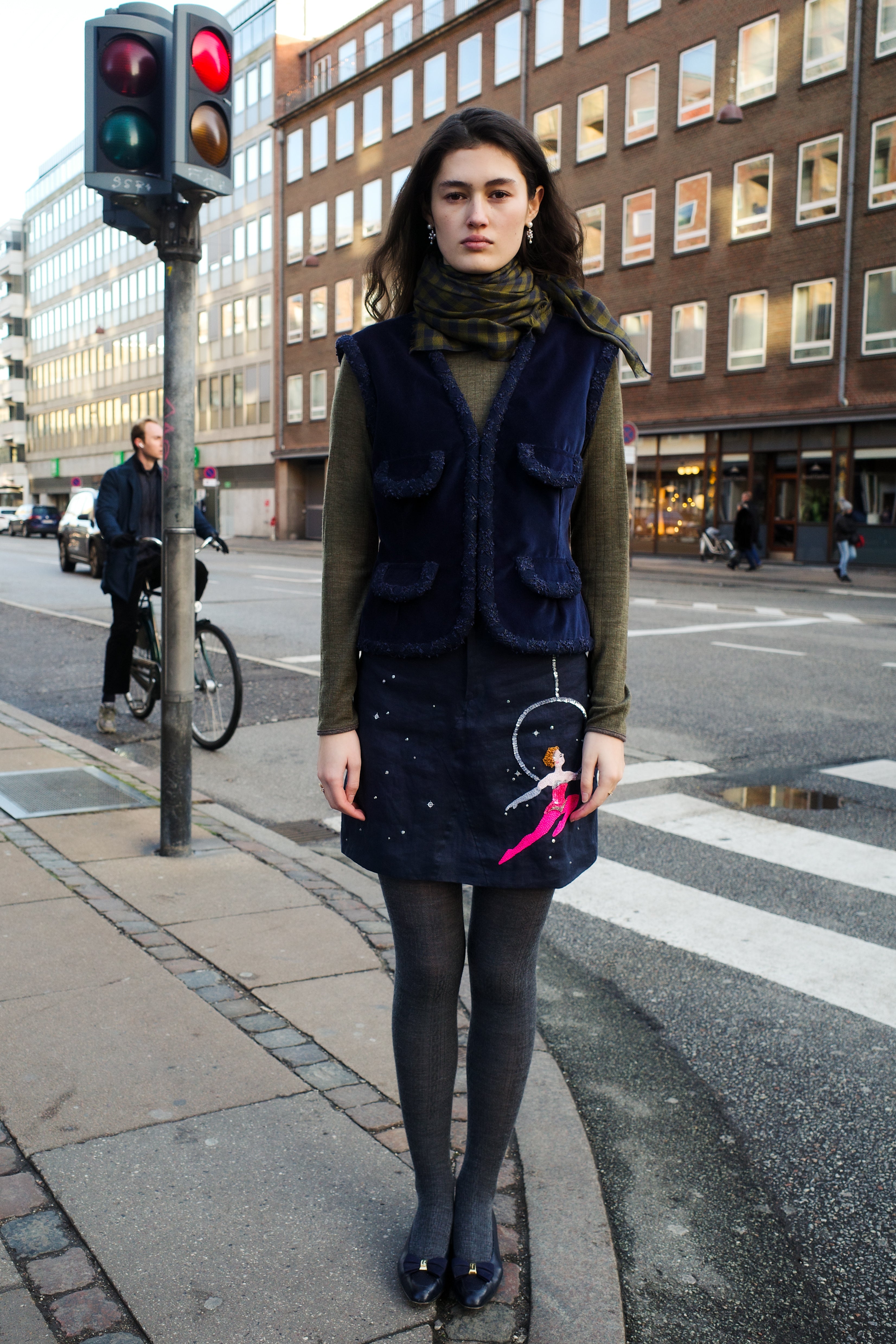 Tusnelda vest - One of a kind